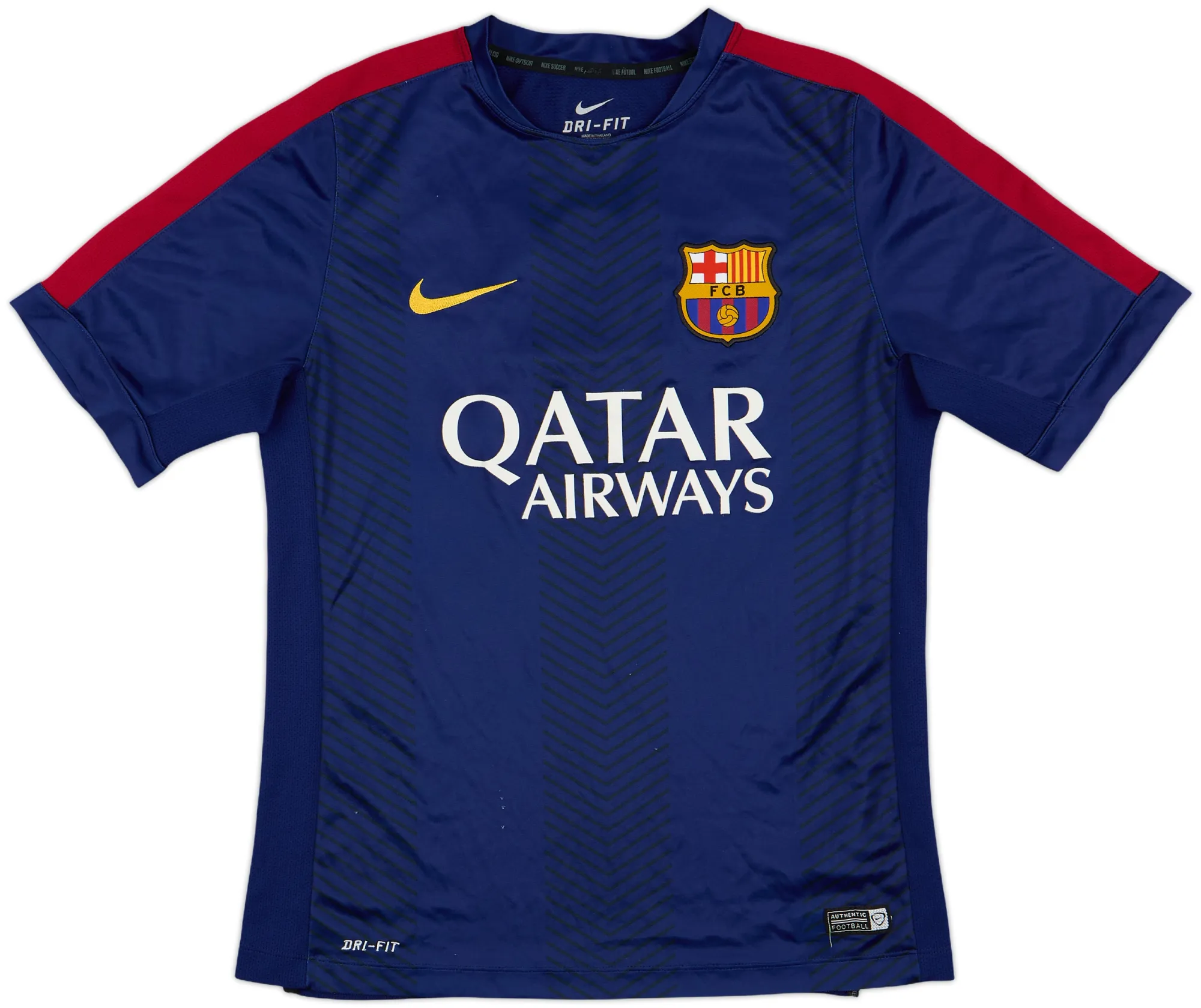Nike Barcelona Mens SS Home Shirt 2014/15