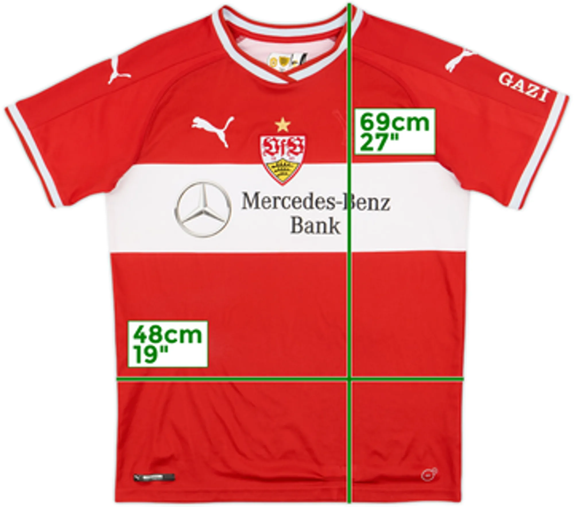 Puma Stuttgart Boys SS Away Shirt 2018/19