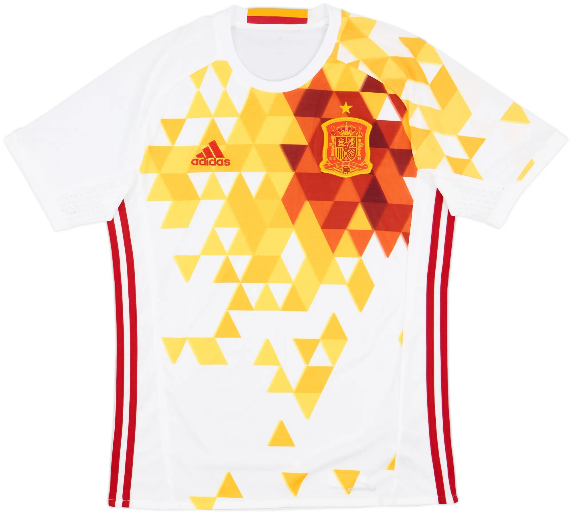 adidas Spain Mens SS Away Shirt 2016