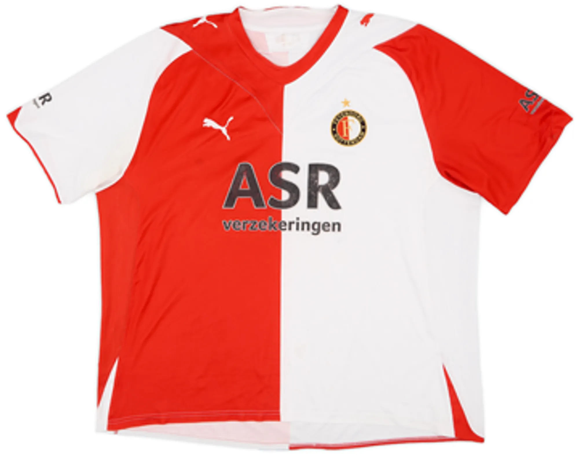 Puma Feyenoord Mens SS Home Shirt 2009/10