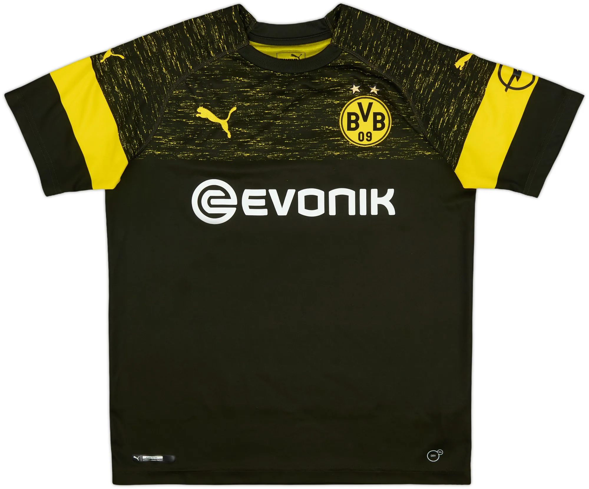 Puma Borussia Dortmund Boys SS Away Shirt 2018/19
