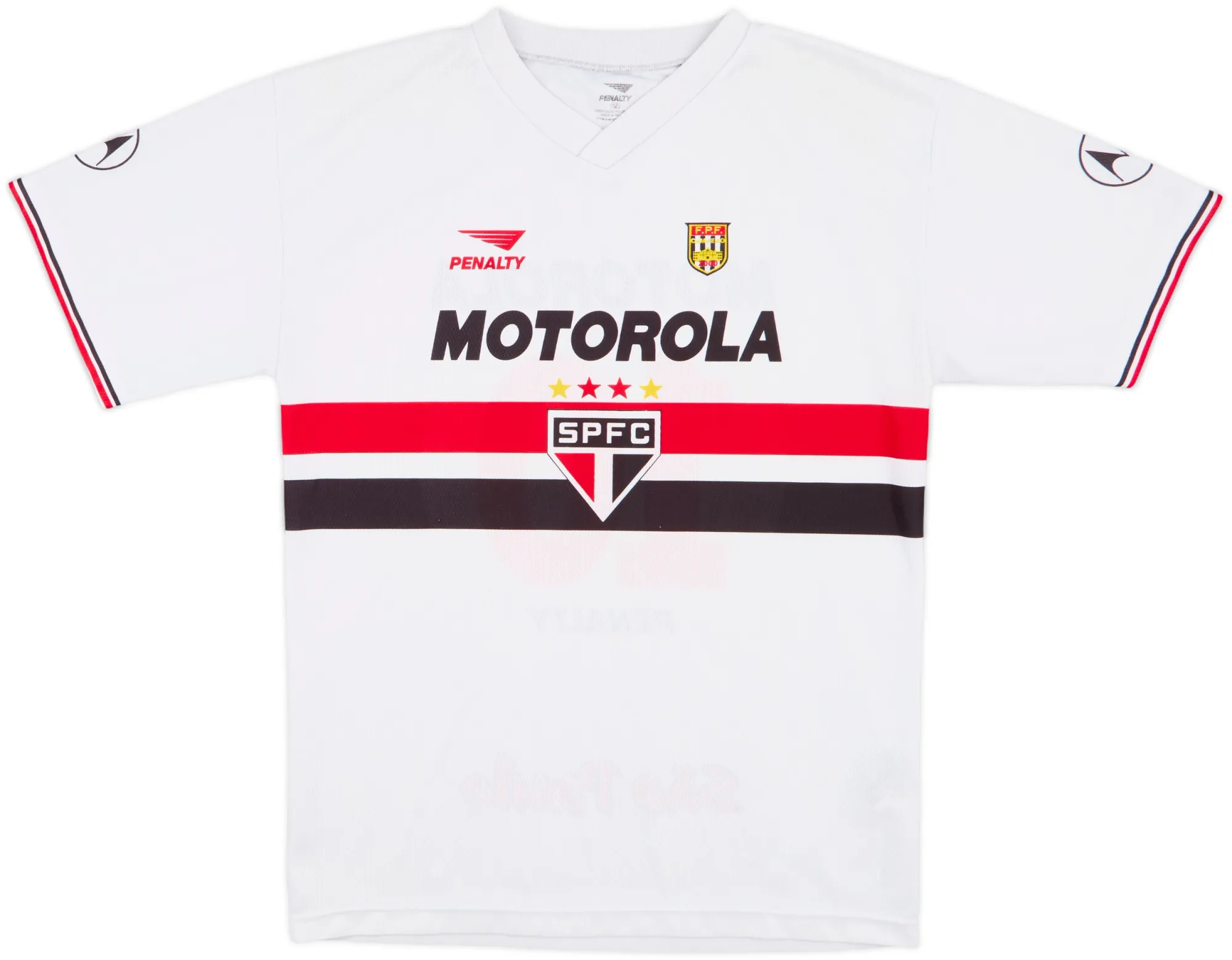 Home Sao Paulo Boys SS Home Shirt 2001/02