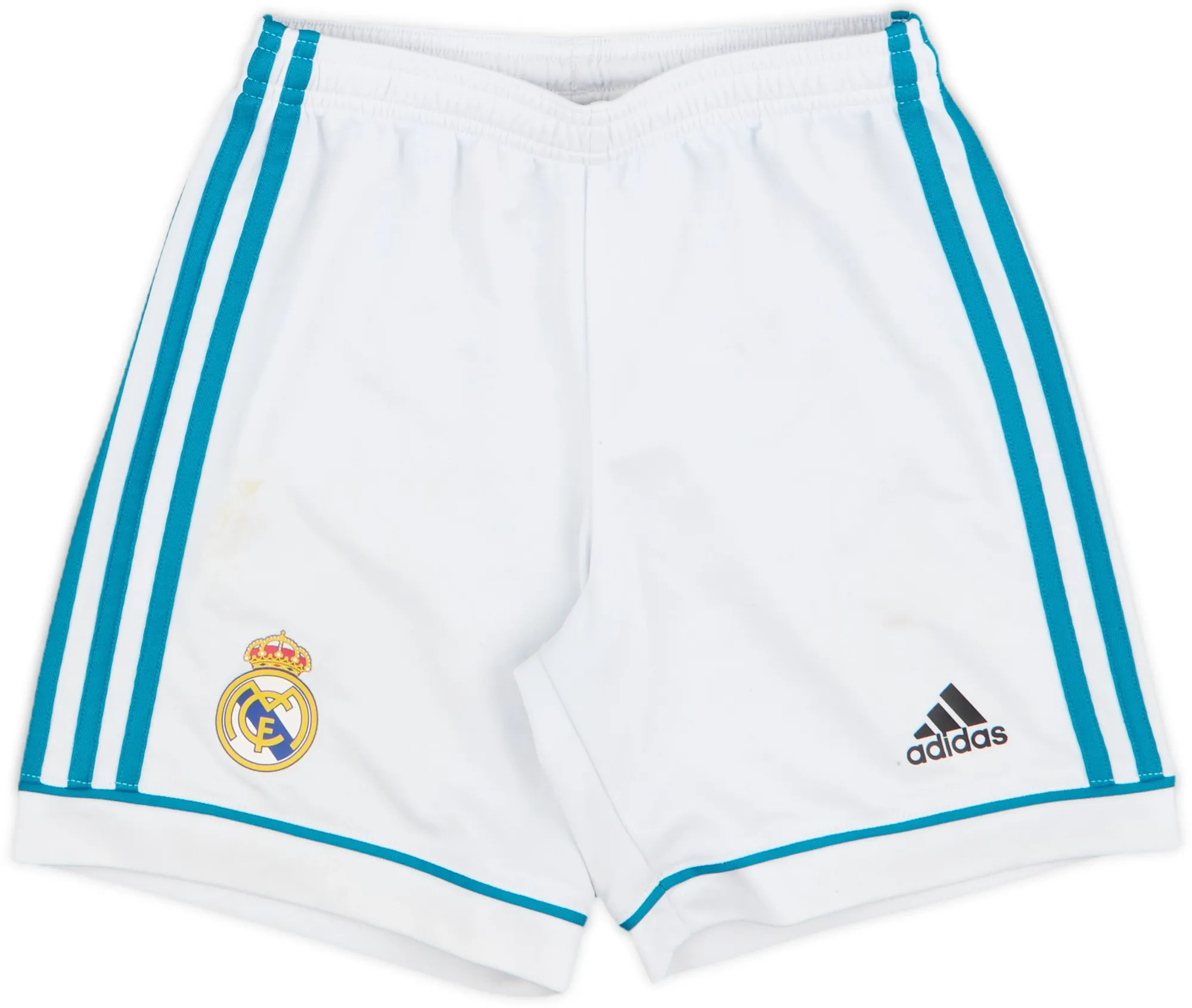 adidas Real Madrid Boys Home Shorts 2017/18