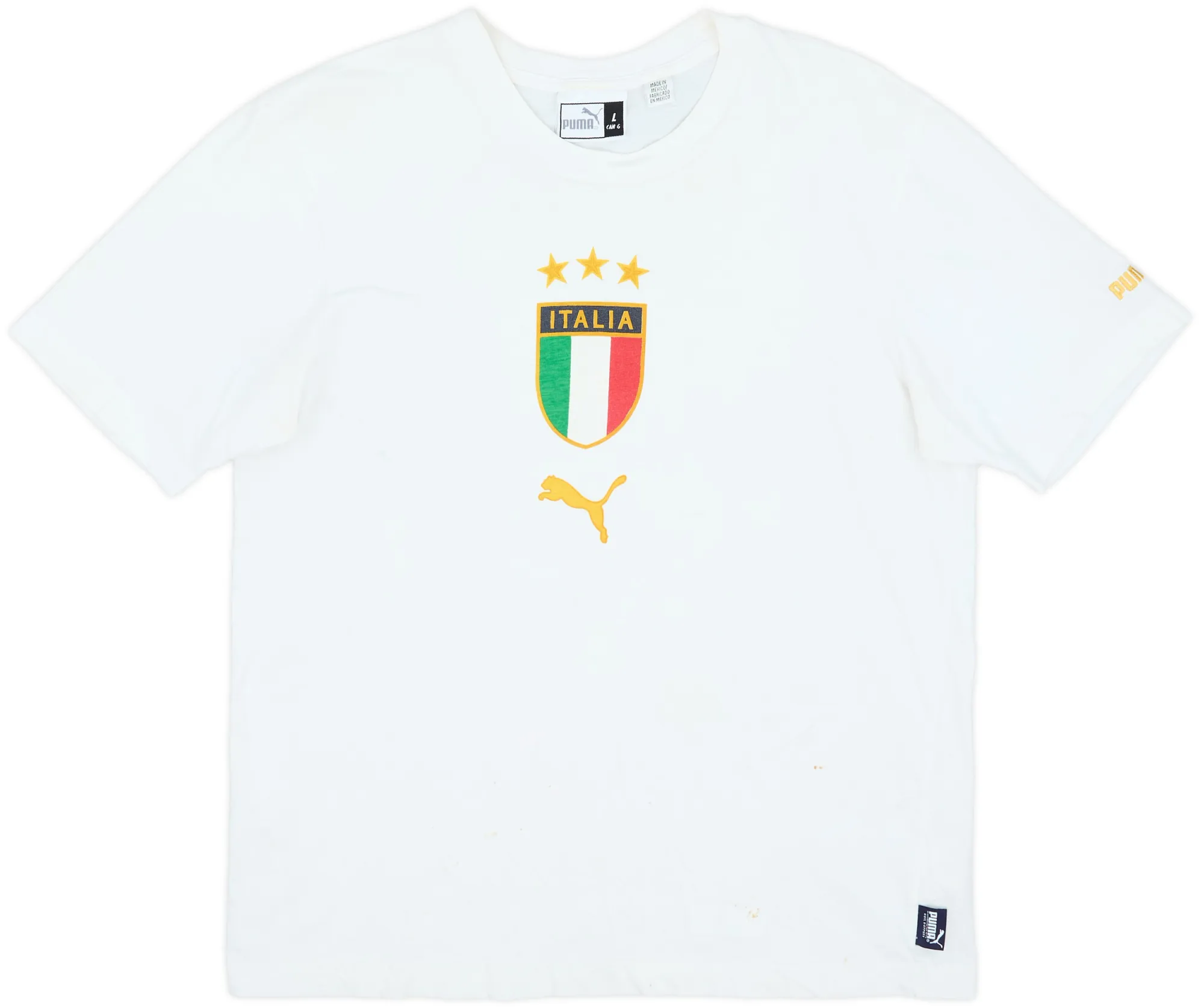 2004 Italy Puma Graphic Tee - 5/10 - (L)