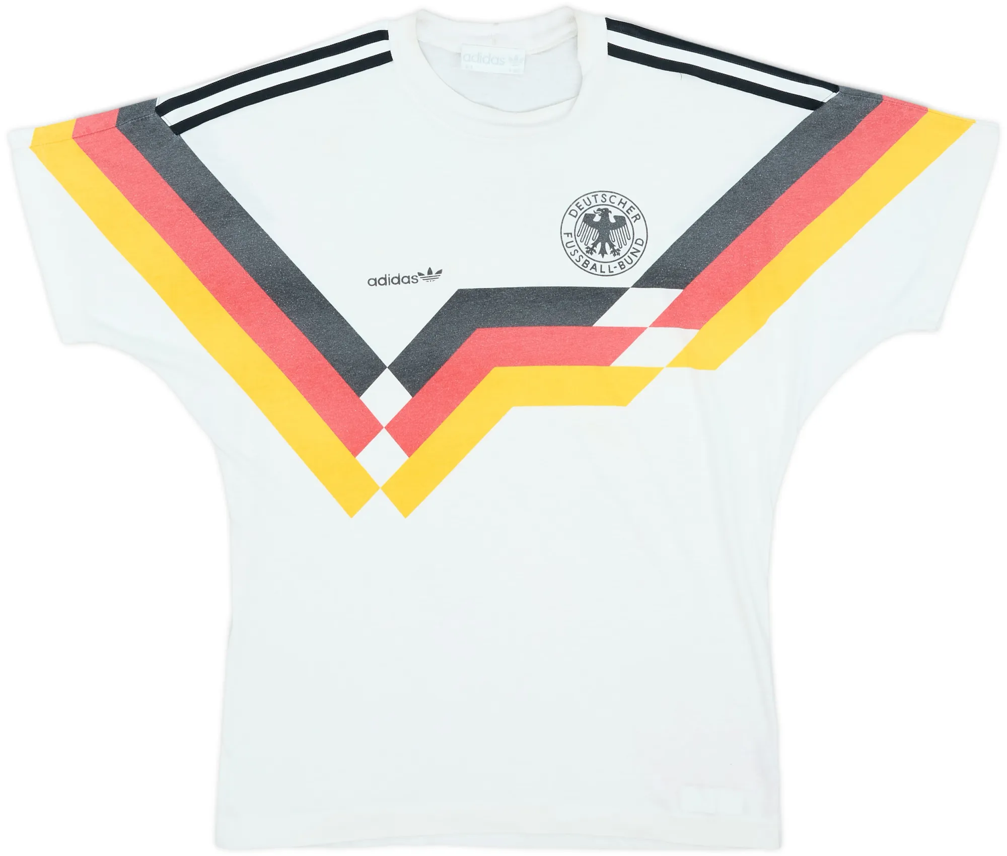 adidas Germany Mens SS Home Shirt 1990