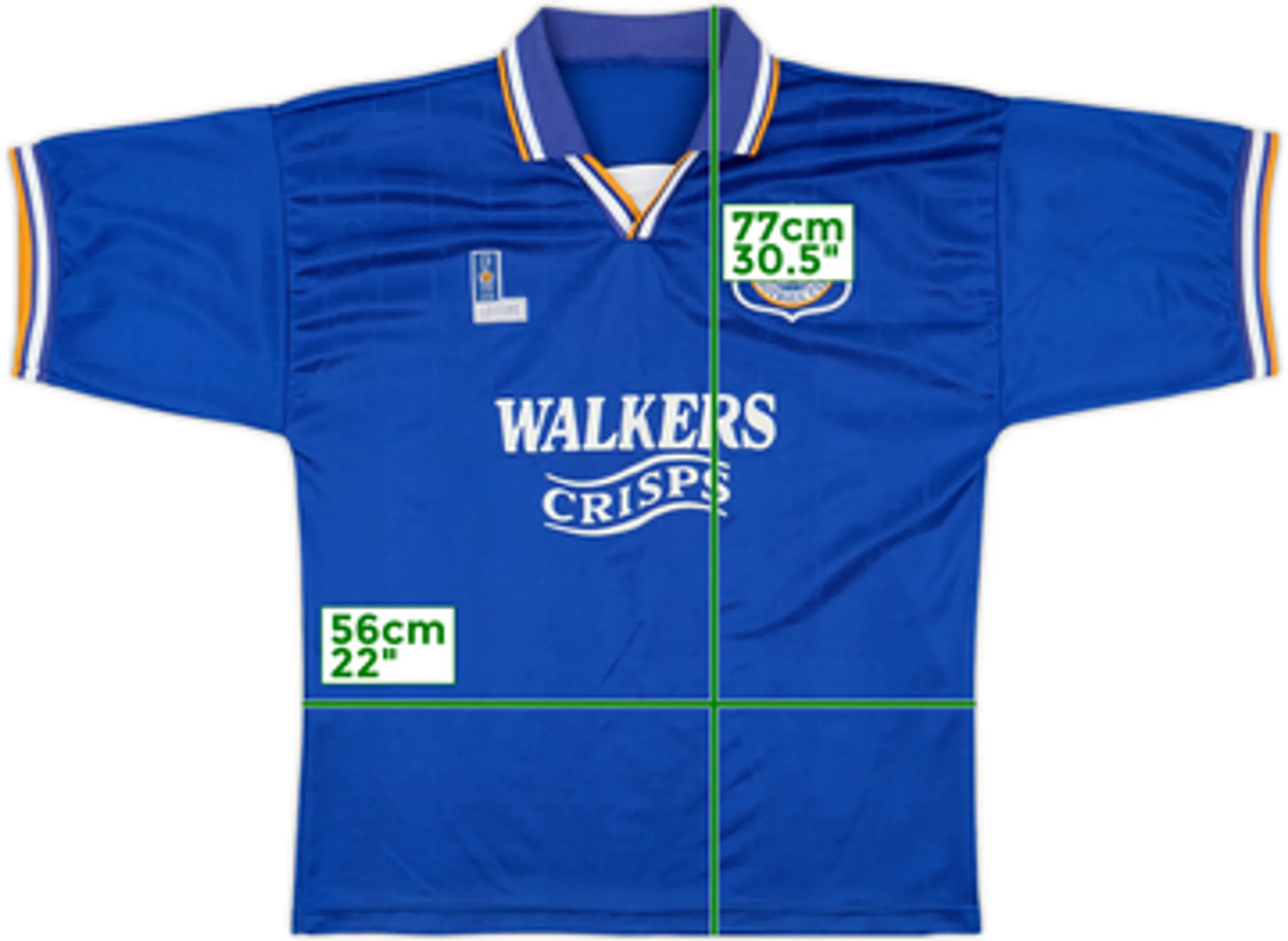Home Leicester City Mens SS Home Shirt 1994/96