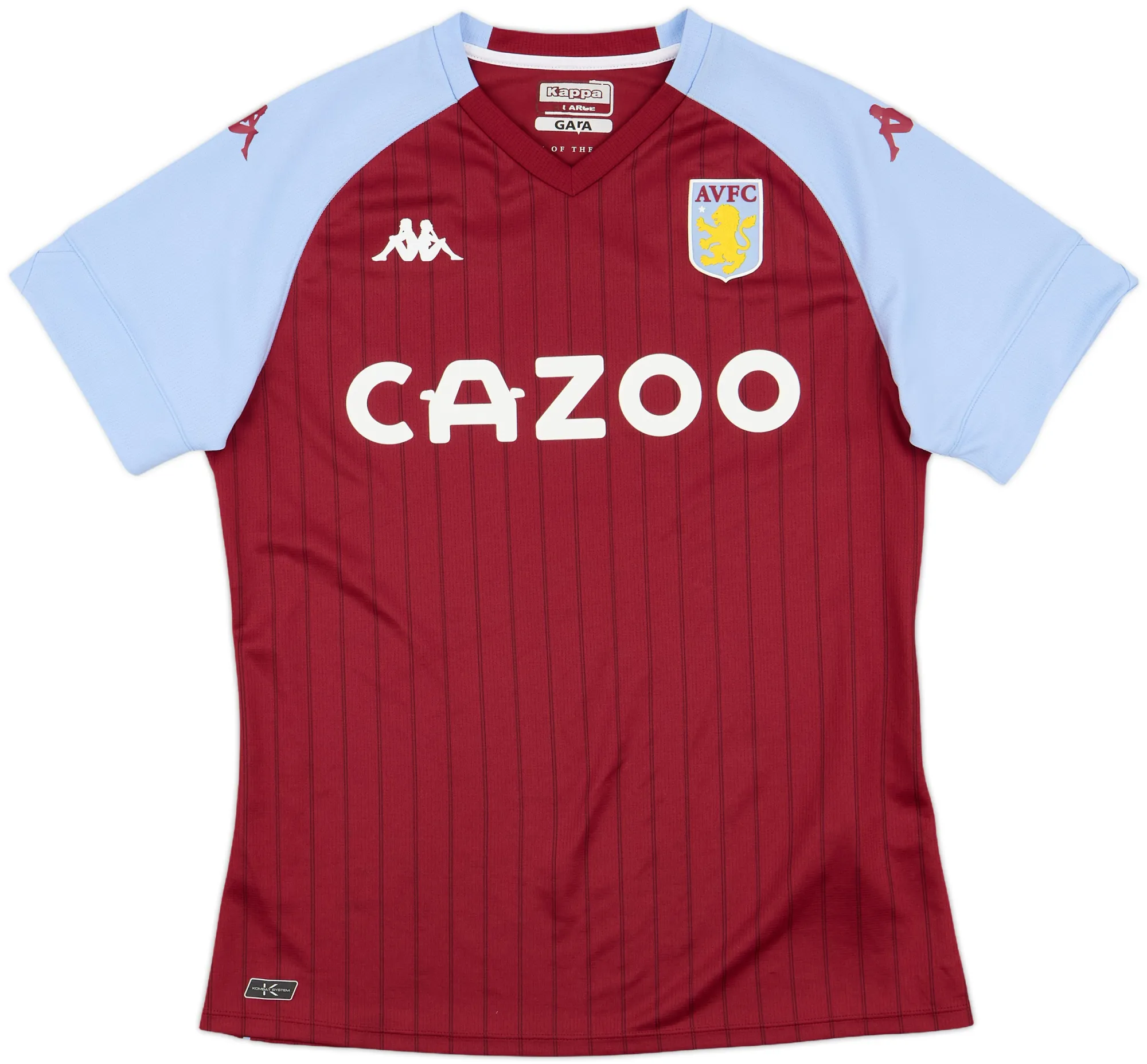 Kappa Aston Villa Womens SS Home Shirt 2020/21
