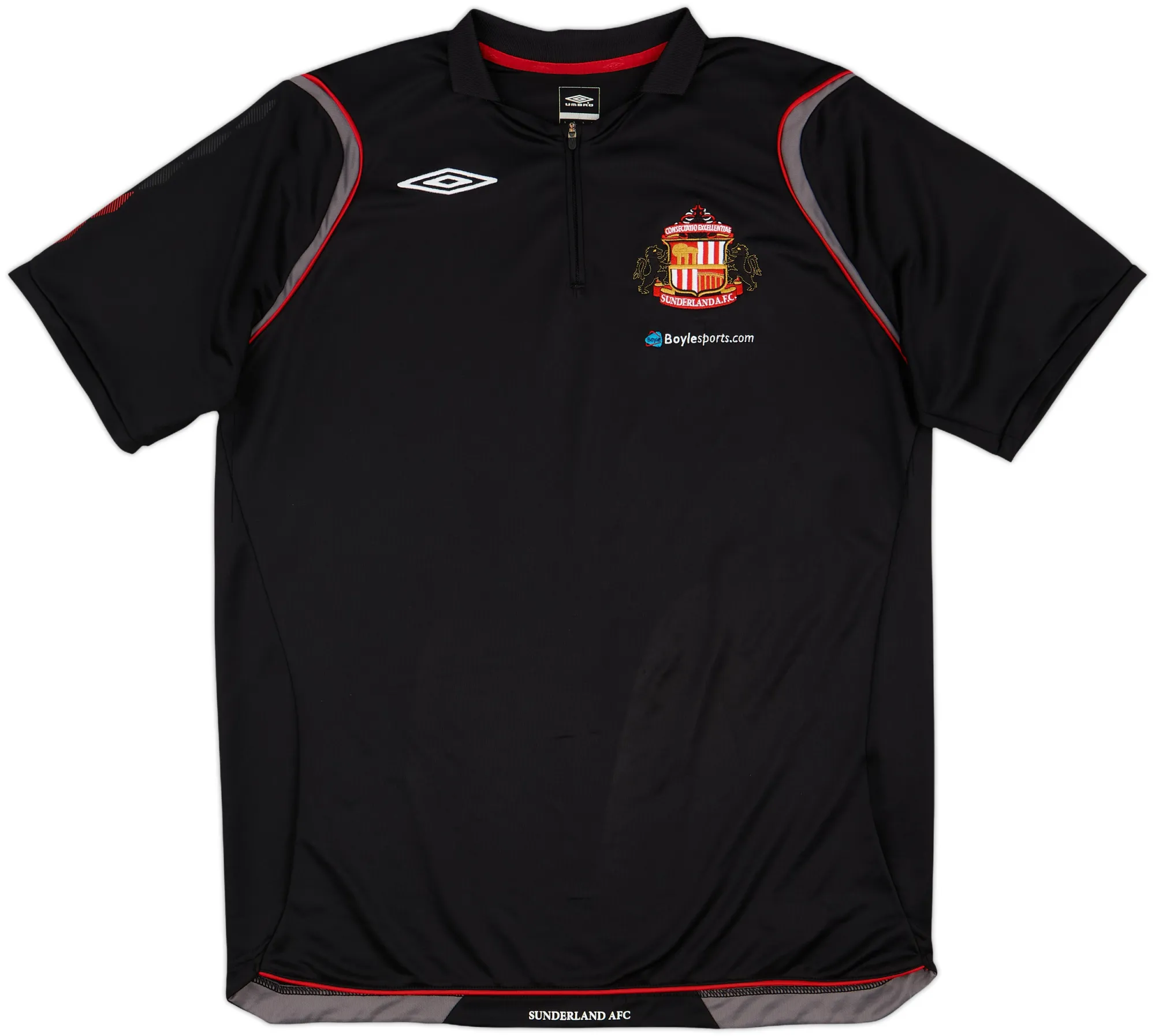 Umbro Sunderland Mens SS Home Shirt 2008/09