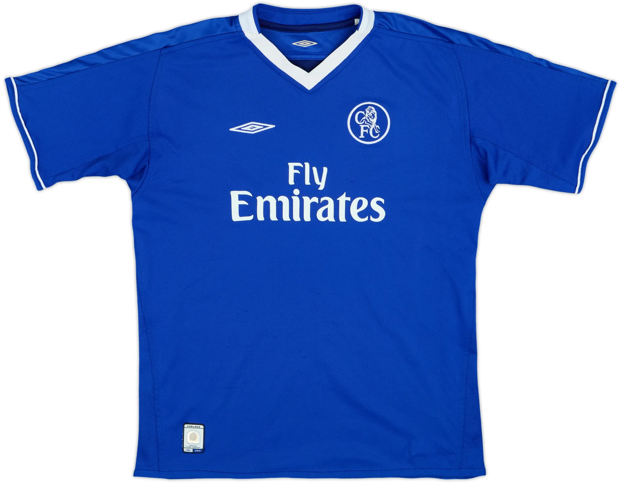 Umbro Chelsea Boys SS Home Shirt 2003/05