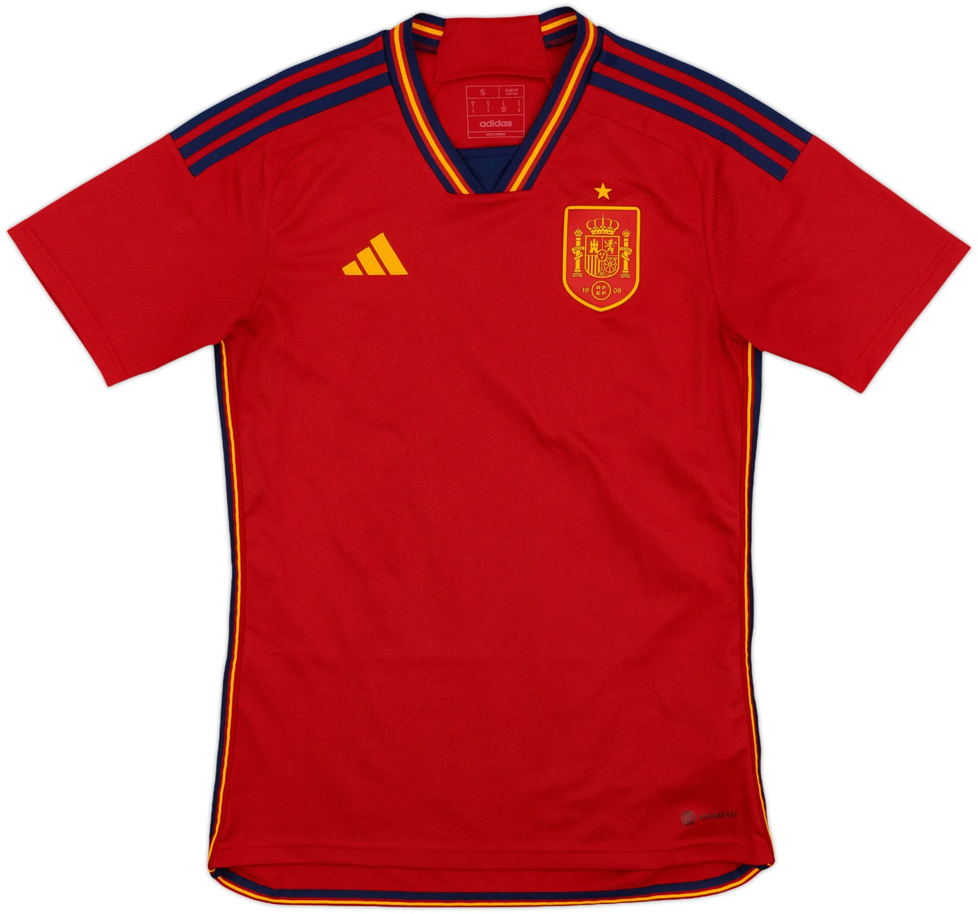 adidas Spain Mens SS Home Shirt 2022