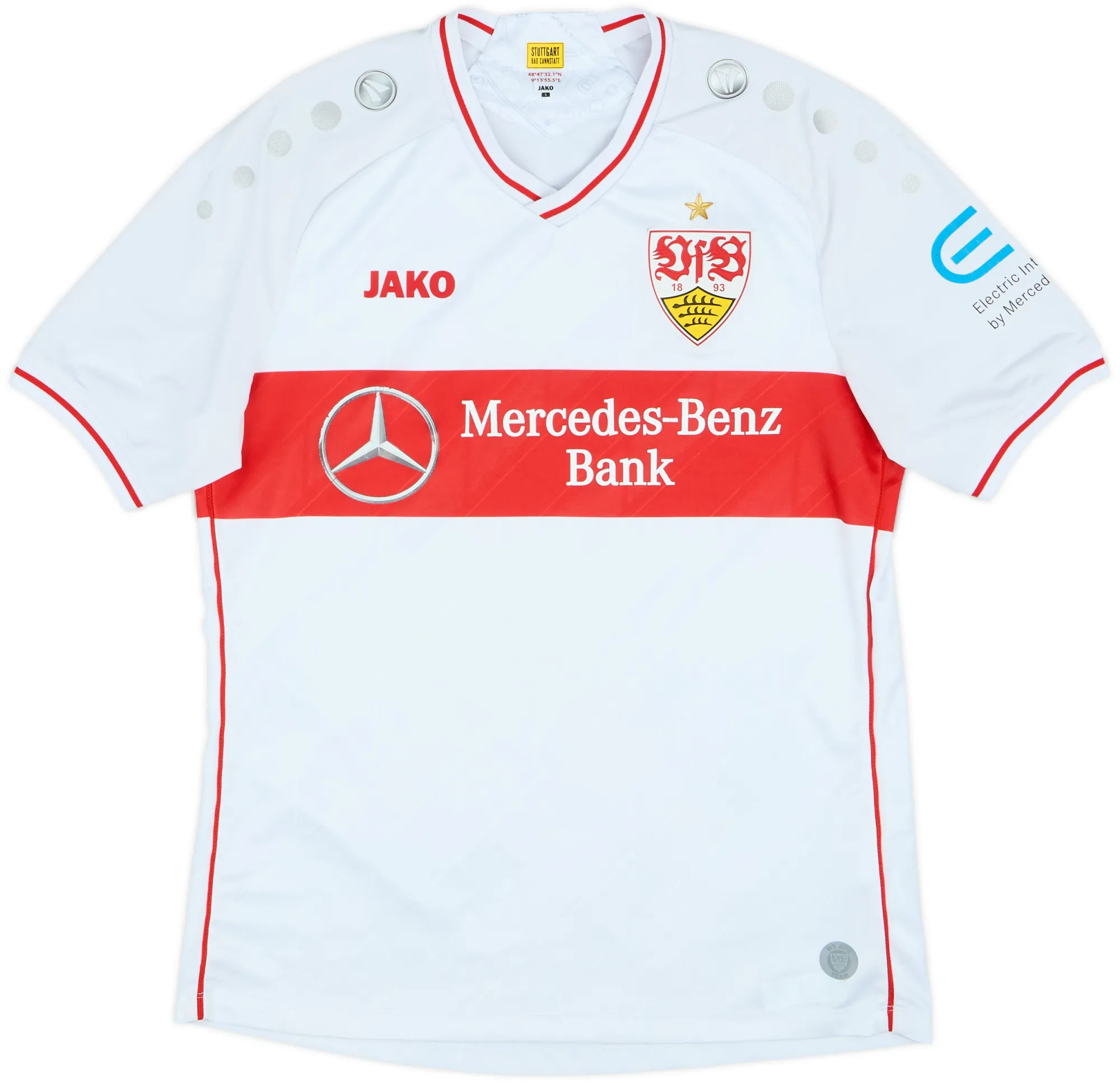 Jako Stuttgart Mens SS Home Shirt 2020/21