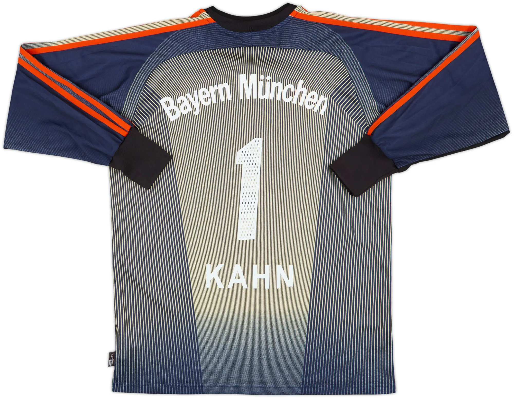 adidas Bayern Munich Mens LS Goalkeeper Home Shirt 2003/04