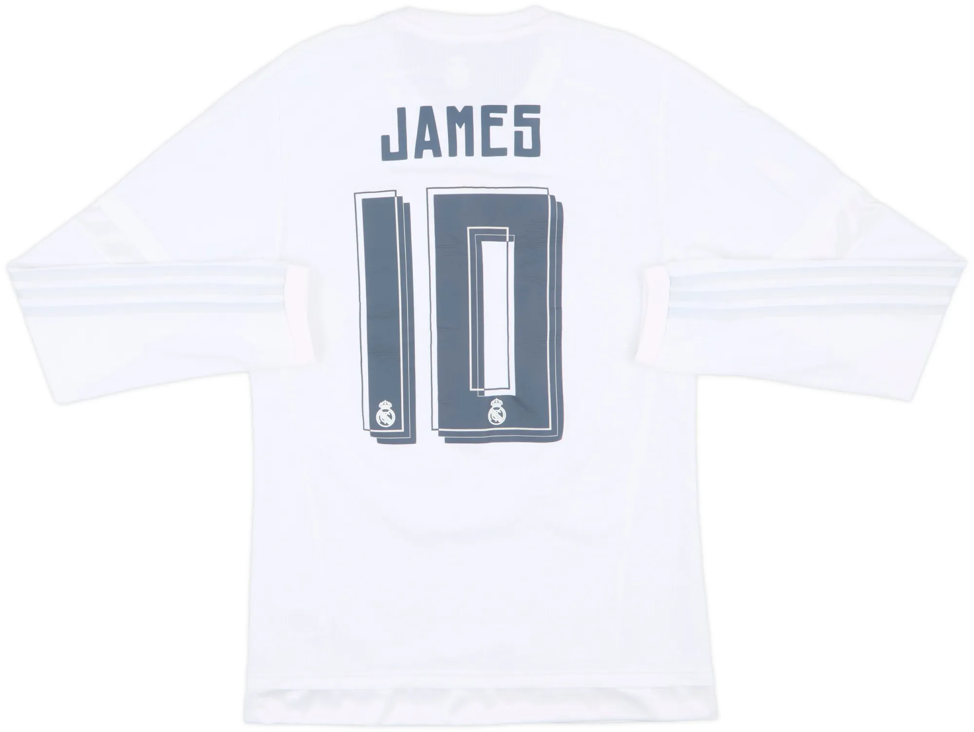 adidas Real Madrid Mens LS Home Shirt 2015/16