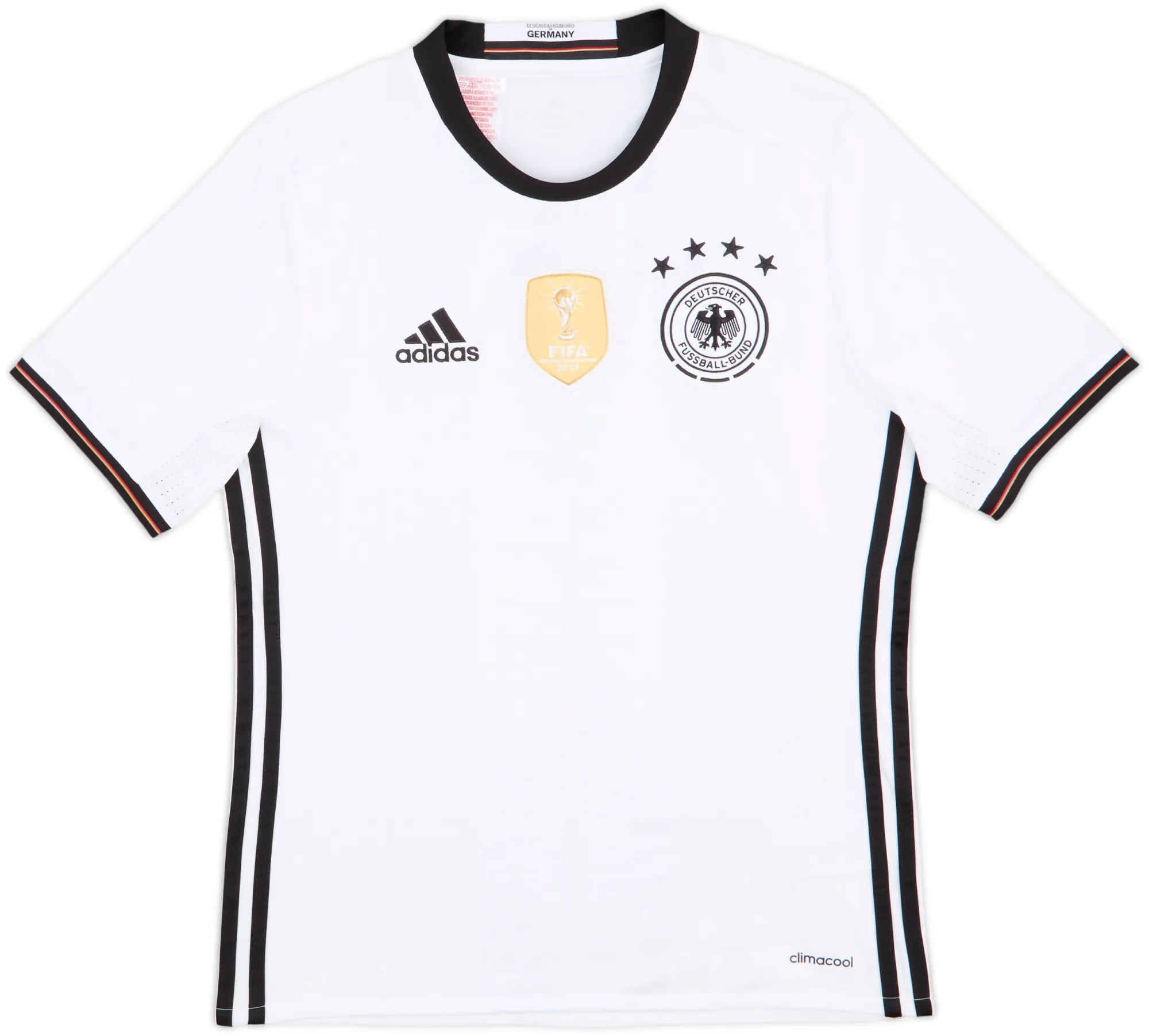 adidas Germany Boys SS Home Shirt 2015
