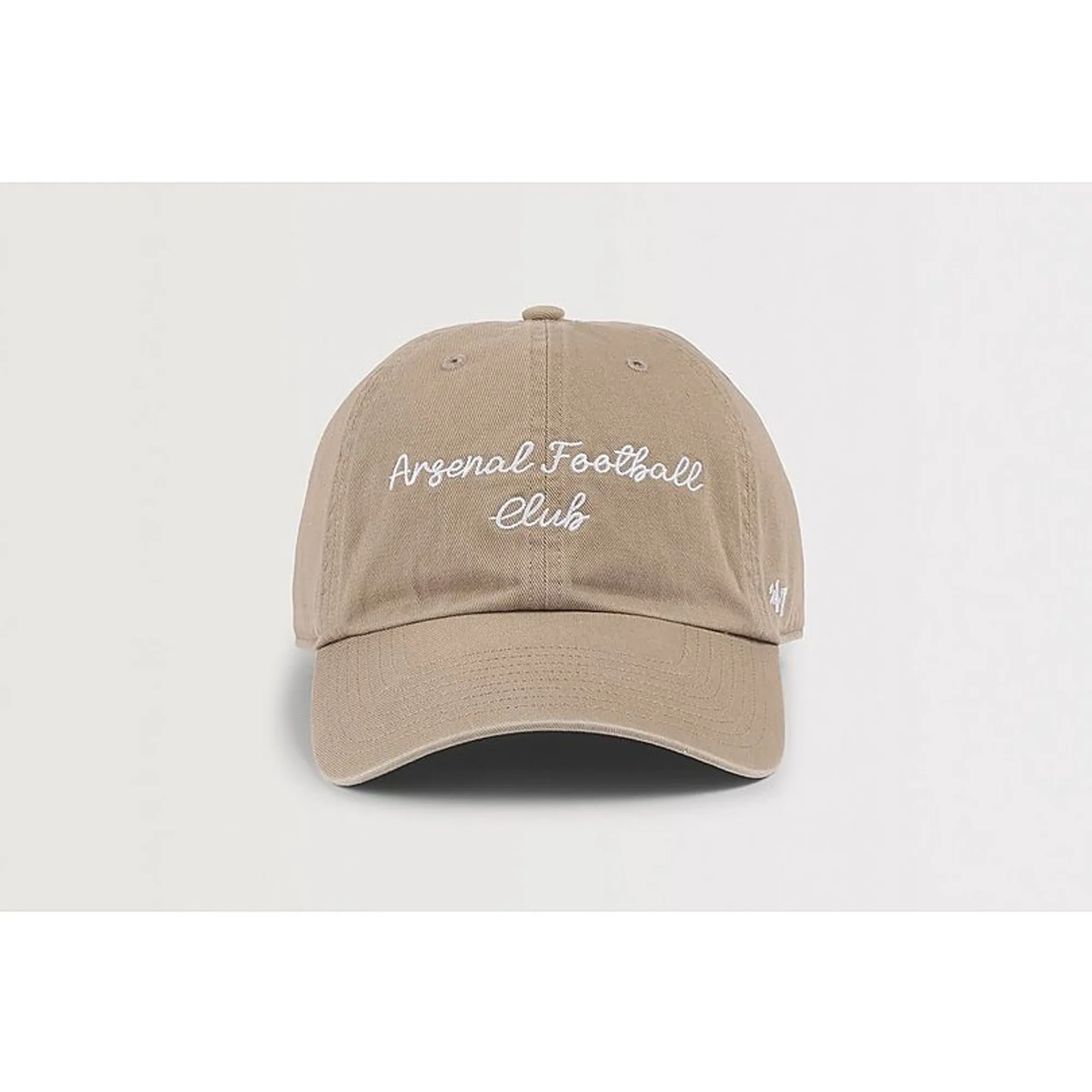 Arsenal 47 Beige Script Cap, Beige