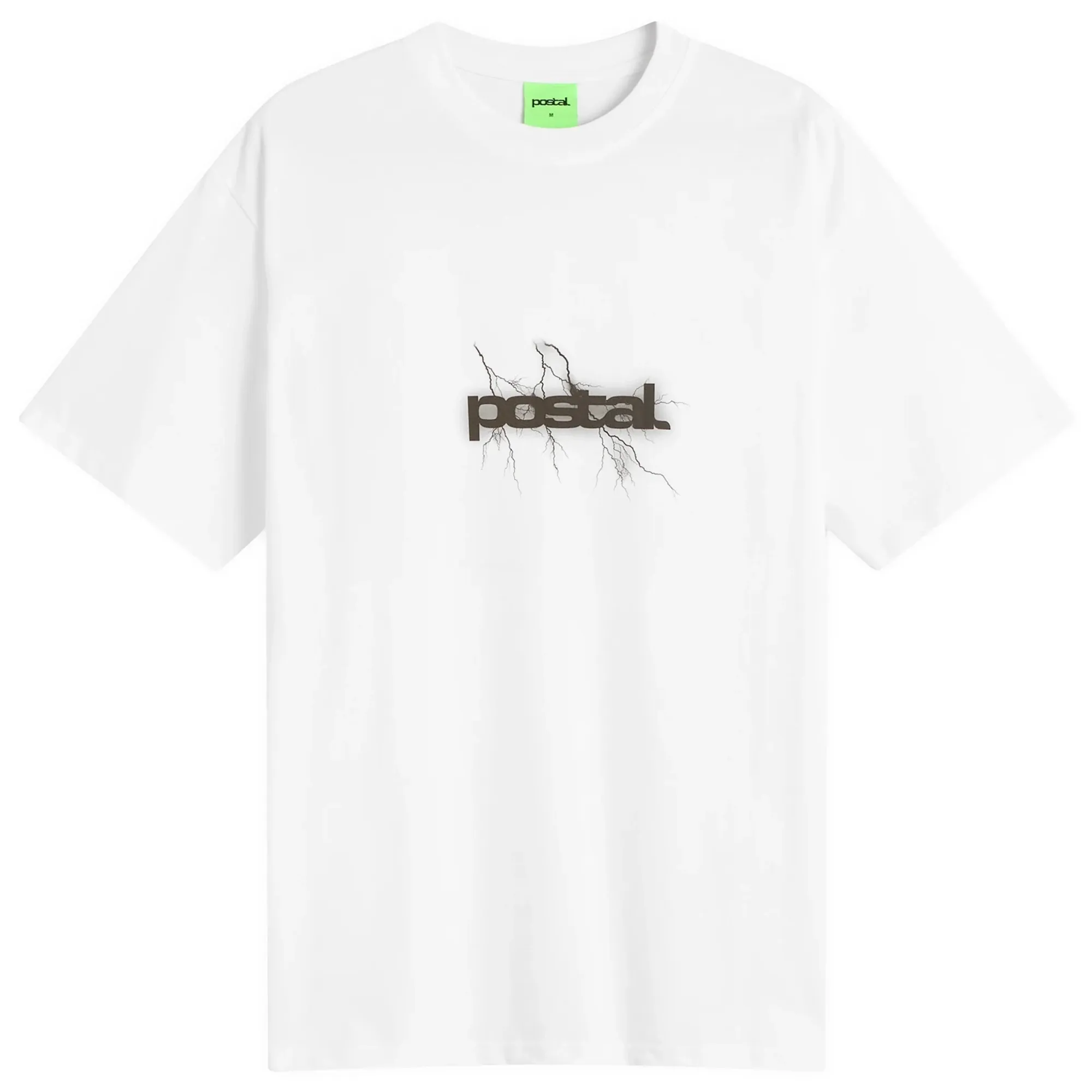 POSTAL Men's Lightning T-Shirt White