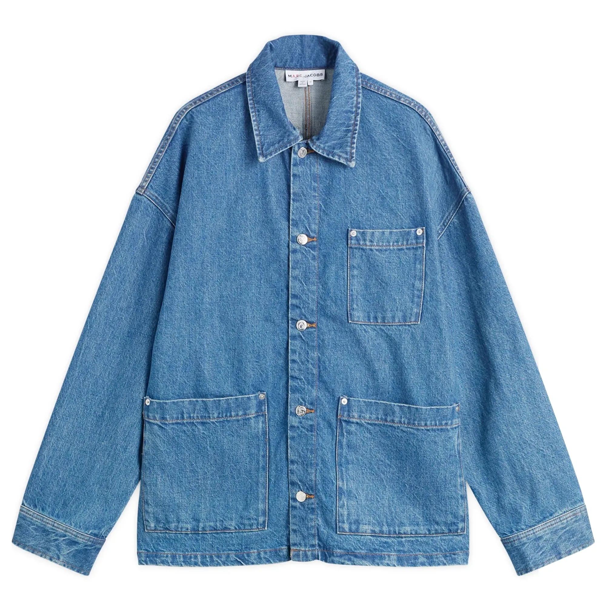 A.P.C. Men's x Marc Jacobs The Denim Jacket Washed Indigo