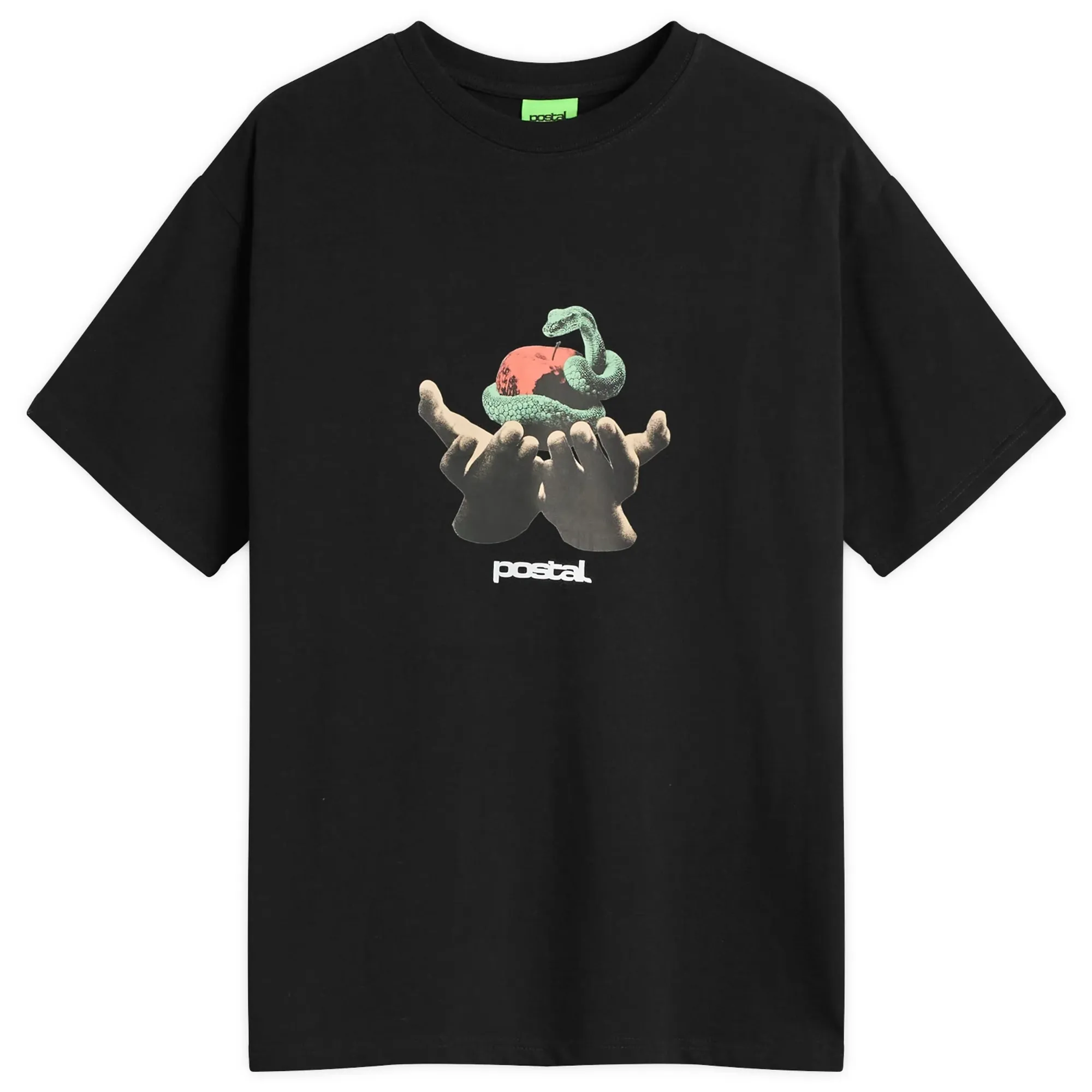 POSTAL Men's Forbidden Fruit T-Shirt Black