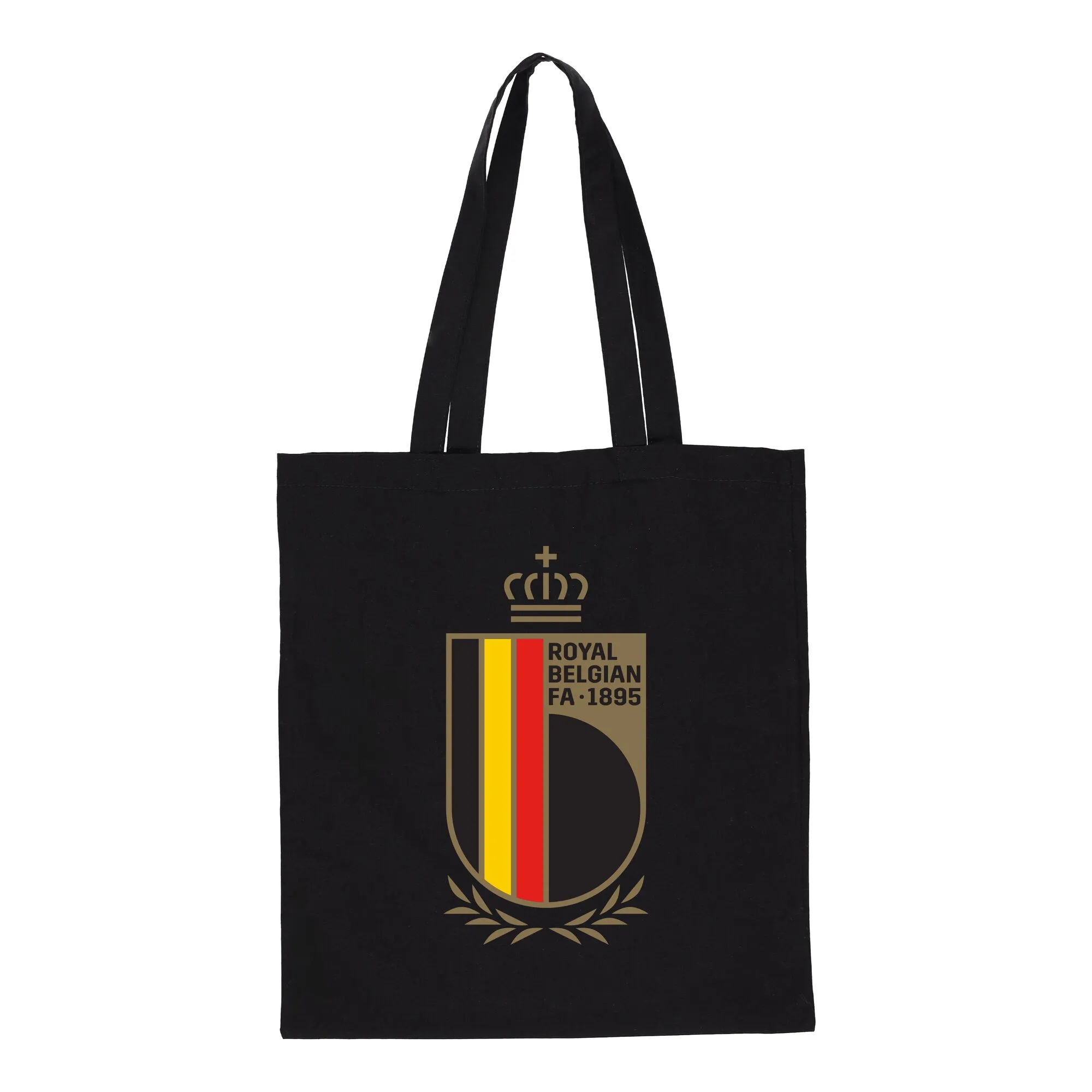 Belgium National Team Logo Tote Bag - Black