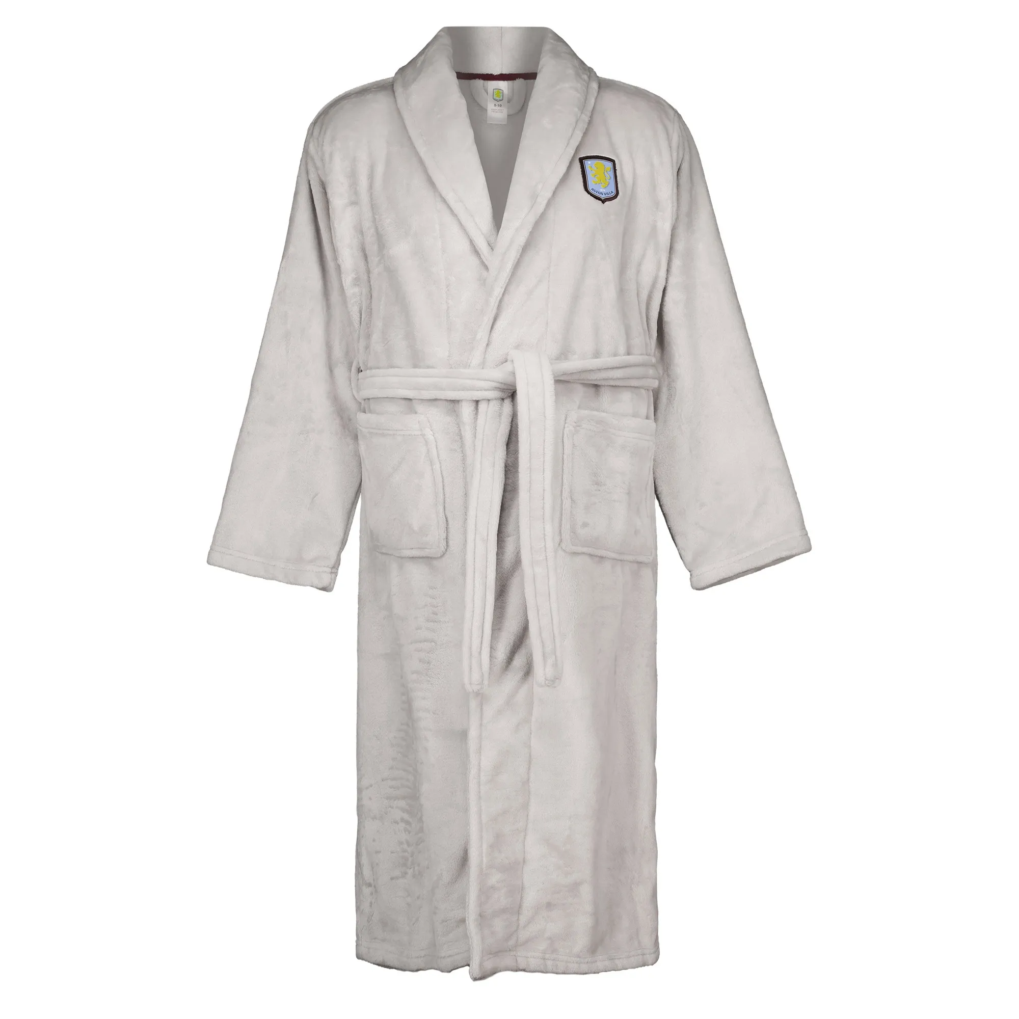 Aston Villa Dressing Gown - Grey - Womens
