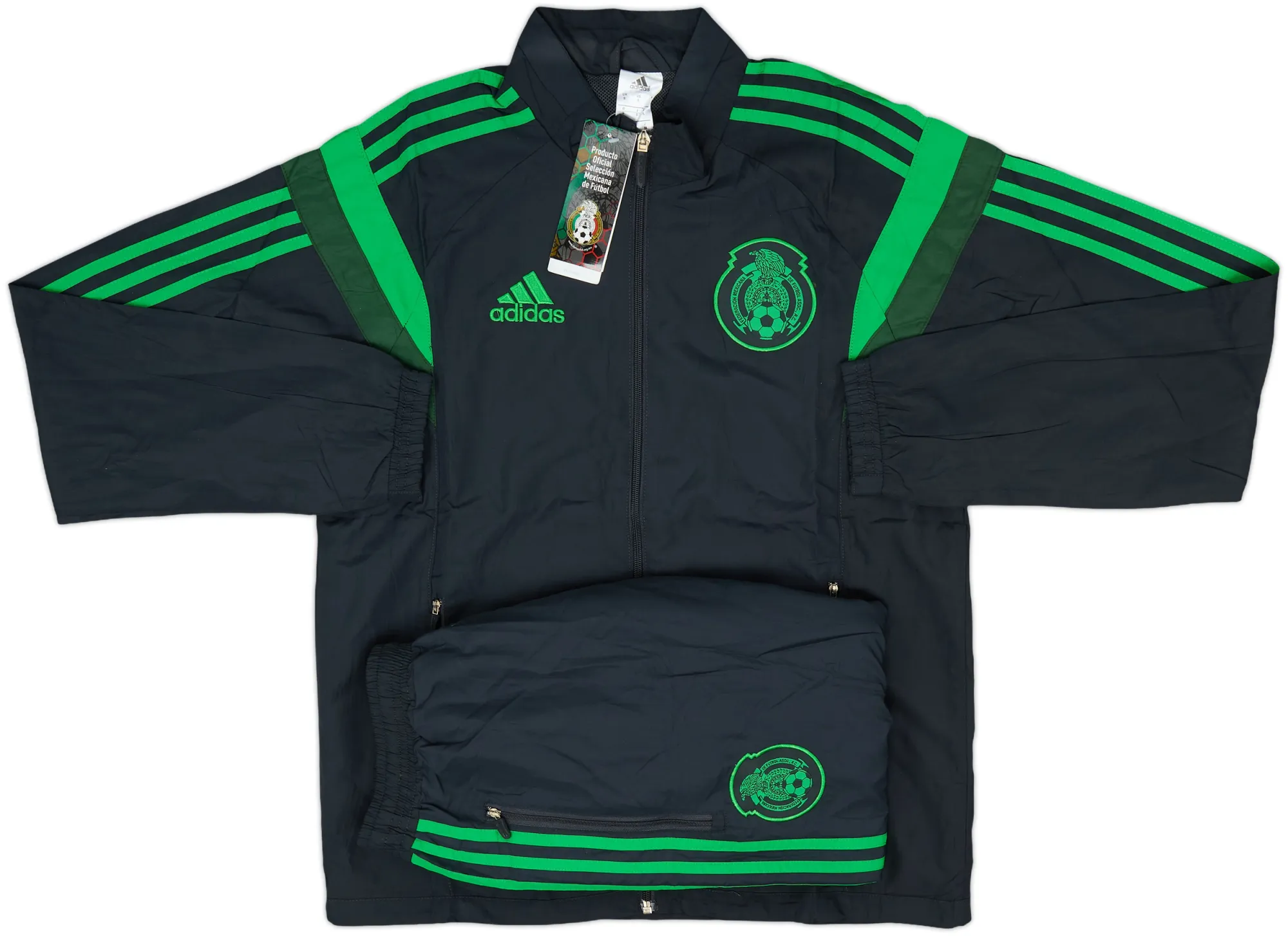 adidas Mexico Mens SS Home Shirt 2013
