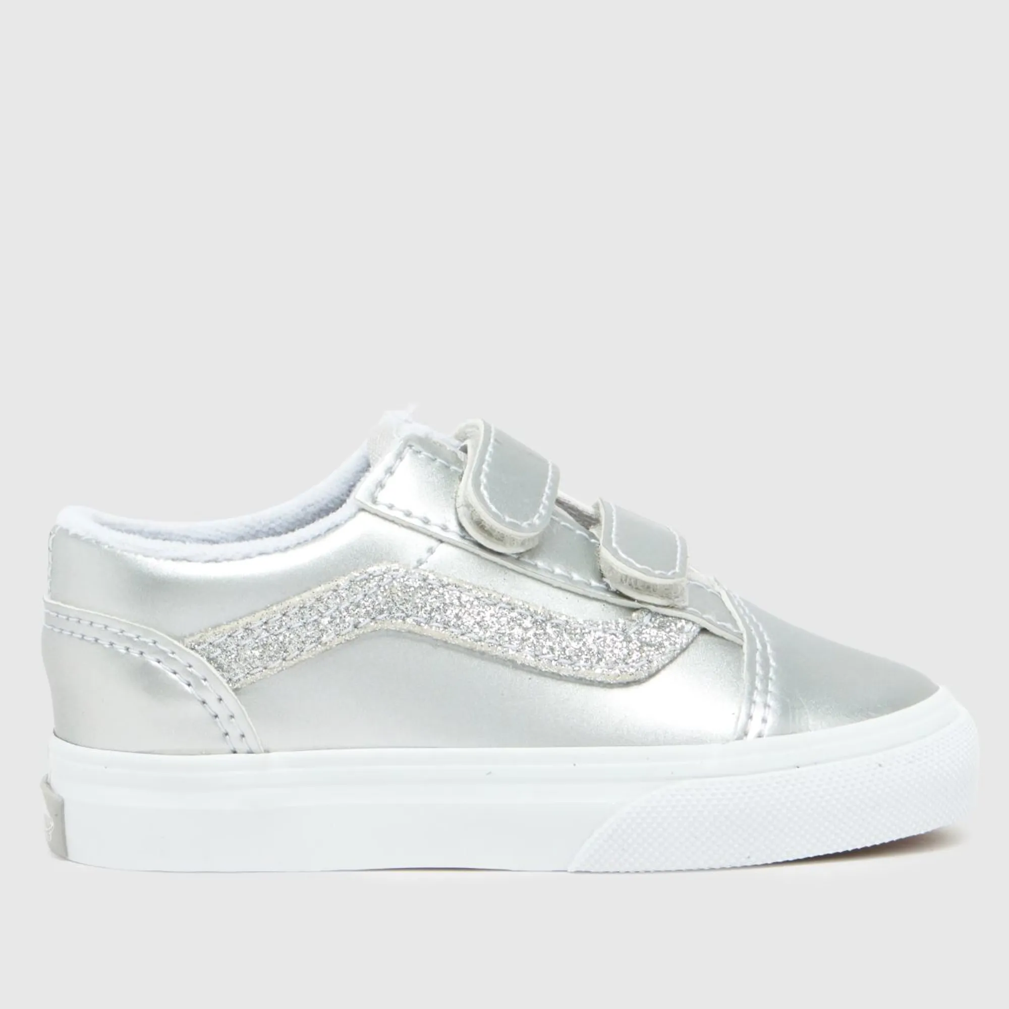Vans - Toddler Old Skool V Shoes (1-4 Years), White