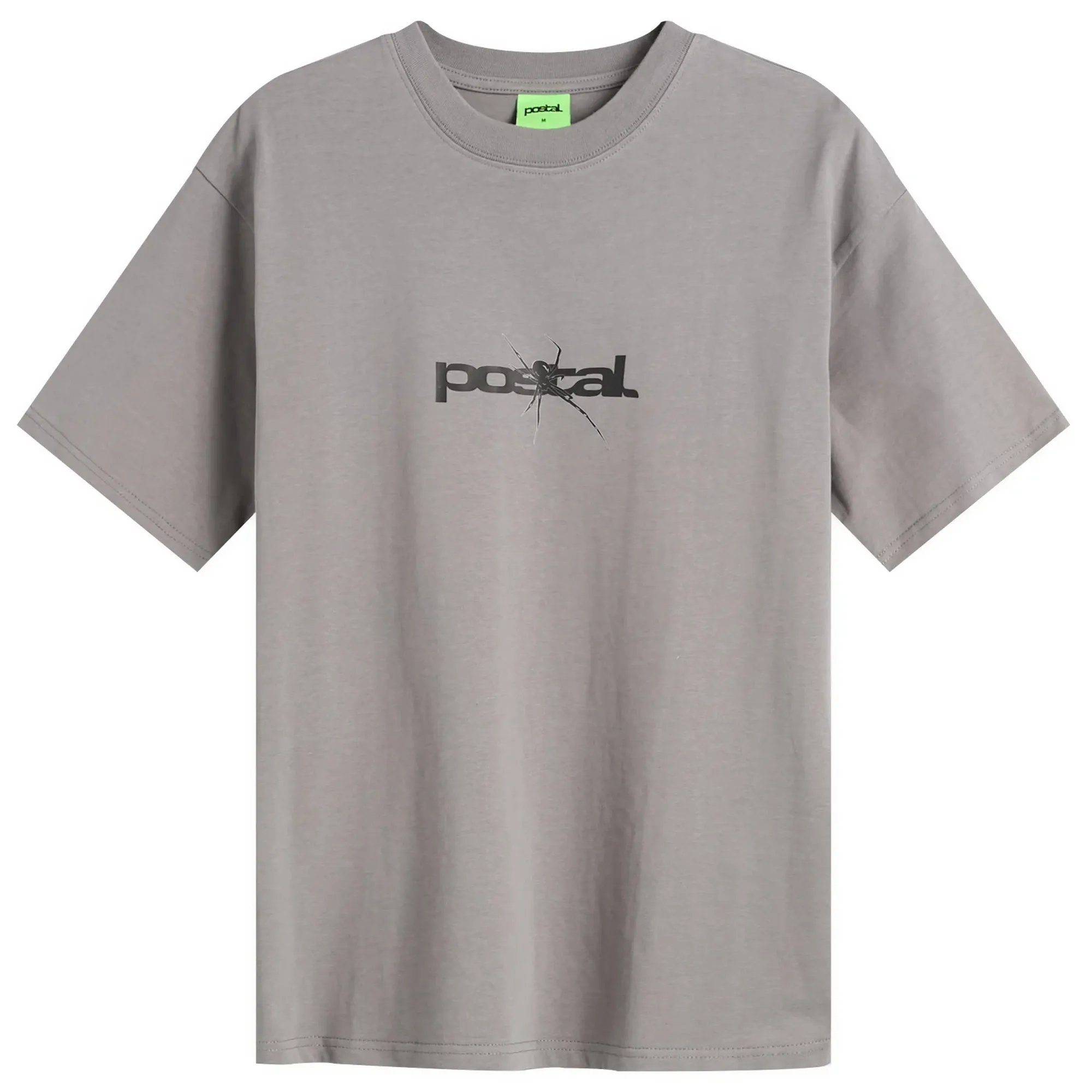 POSTAL Men's Spider T-Shirt Concrete