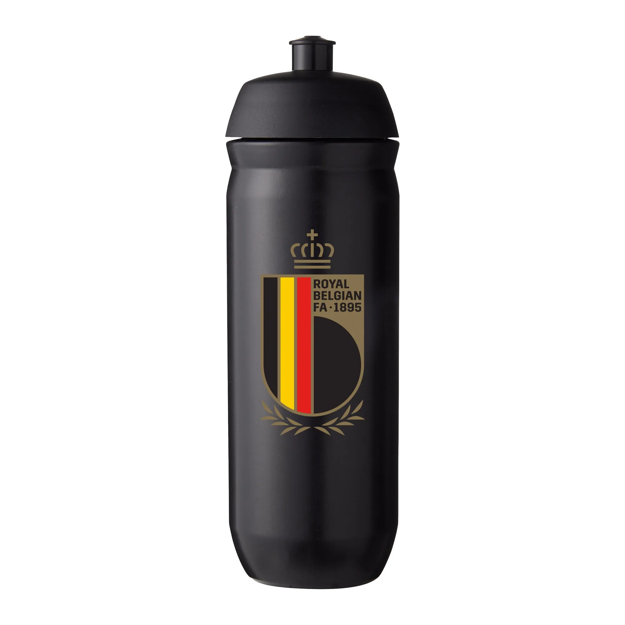 Belgium National Team Logo Plastic 750ml Waterbottle - Black