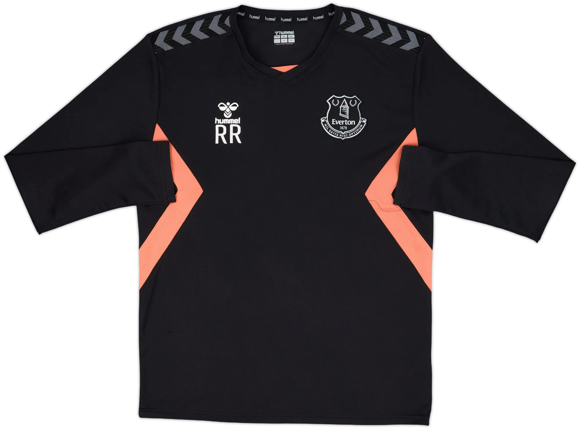 Hummel Everton Mens LS Home Shirt 2020/21