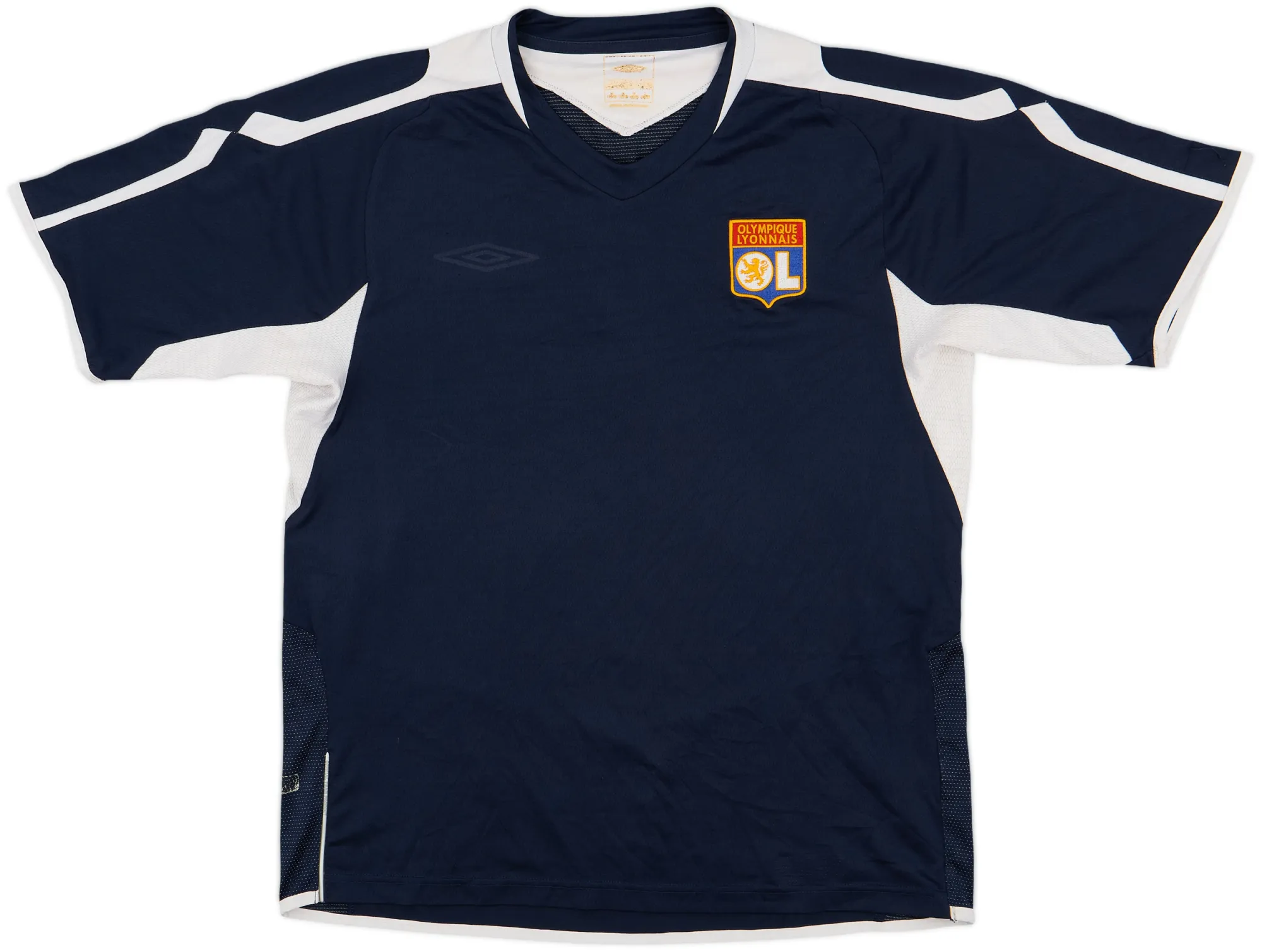 Umbro Lyon Mens SS Home Shirt 2006/08