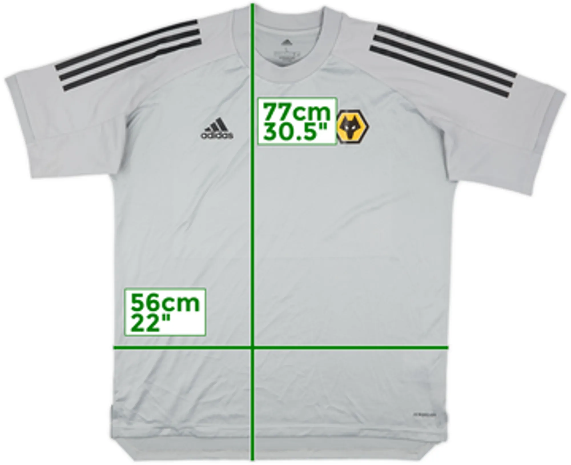 adidas Wolverhampton Wanderers Mens SS Home Shirt 2019/20
