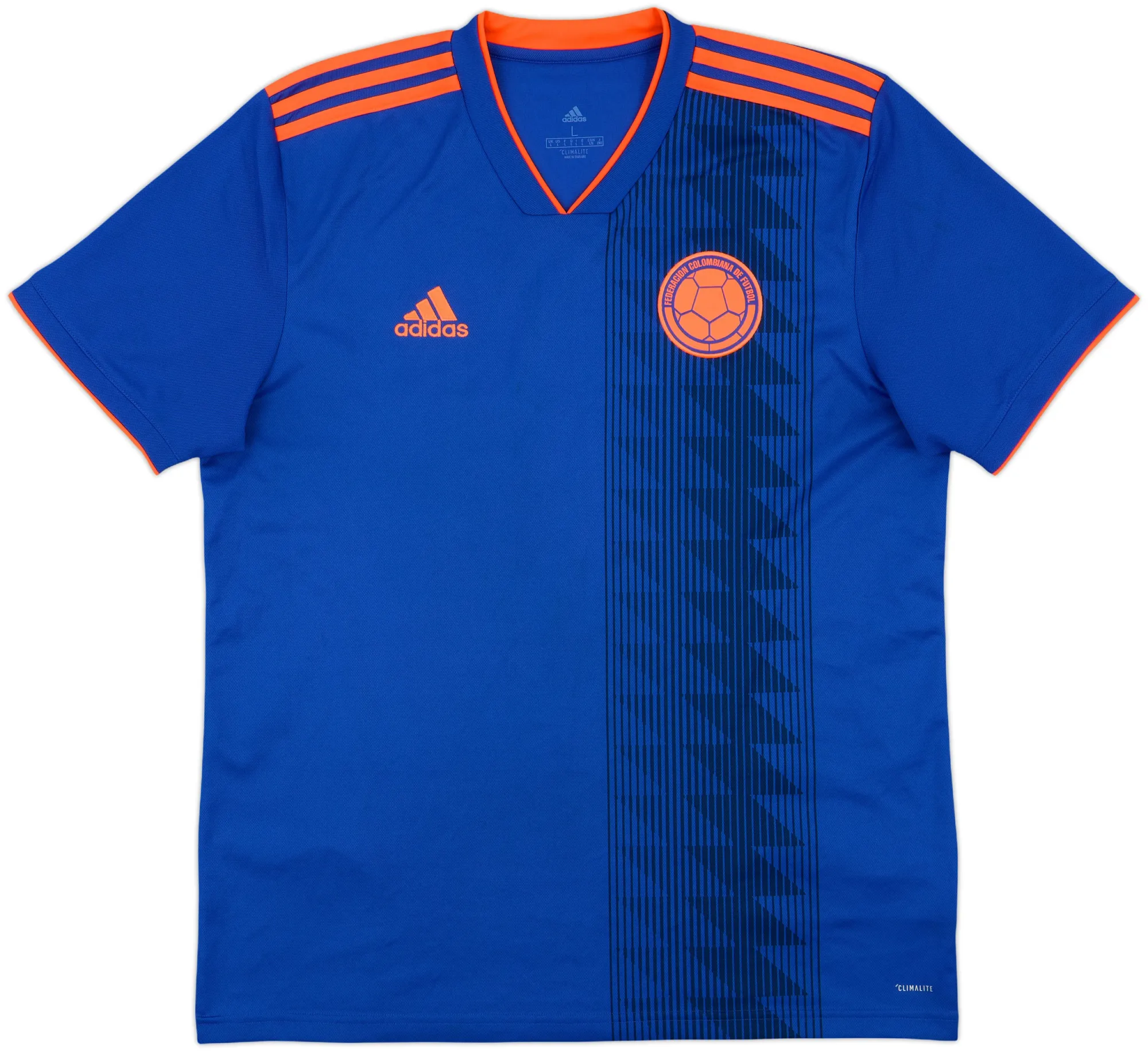 adidas Colombia Mens SS Away Shirt 2018