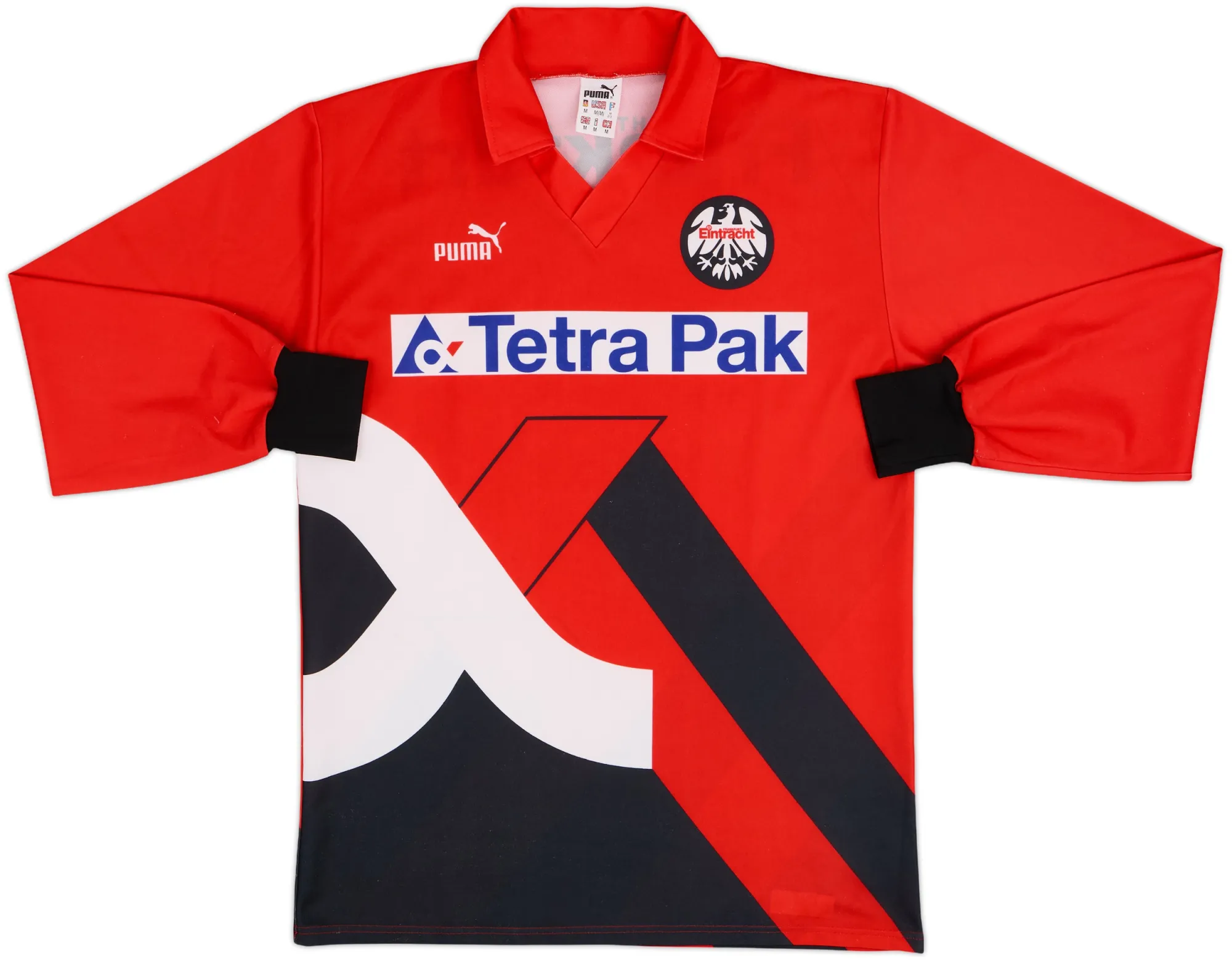 Puma Eintracht Frankfurt Mens LS Home Shirt 1993/94