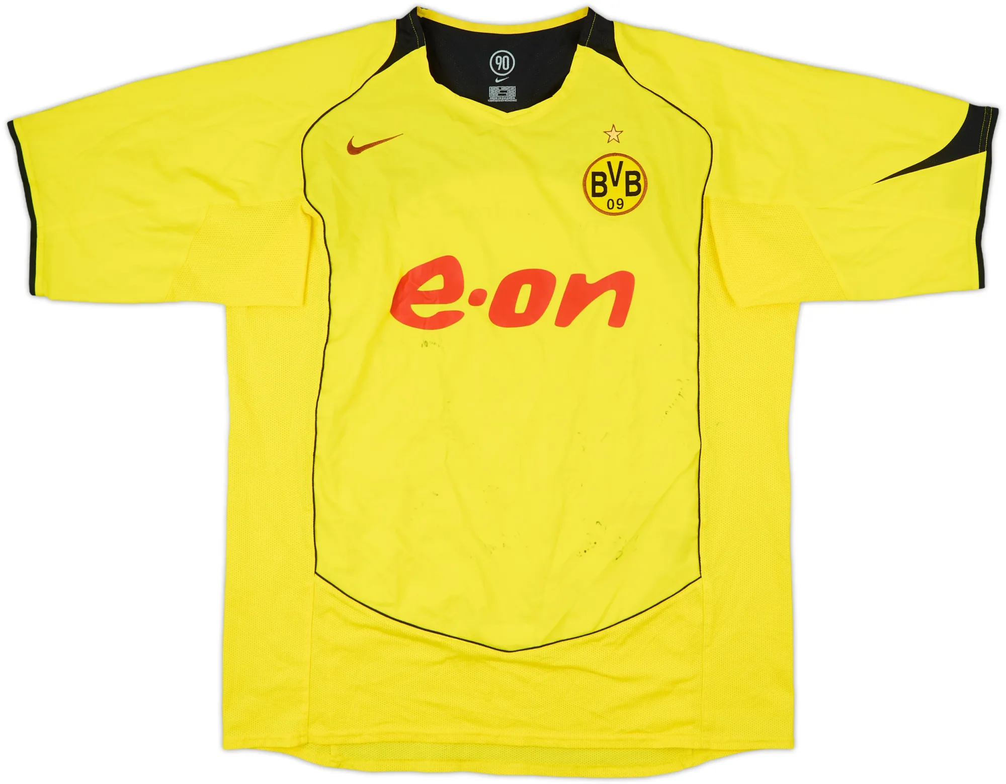 Nike Borussia Dortmund Mens SS Home Shirt 2004/05