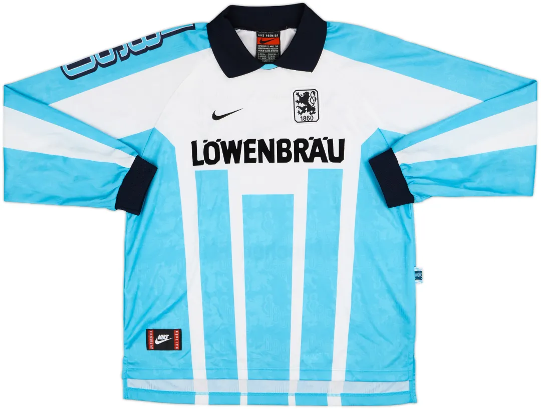 1860 Munich　96~97　ホーム　ユニフォーム　ナイキ 1860 Munich 96~97 ホーム ユニフォーム ナイキ - メルカリ