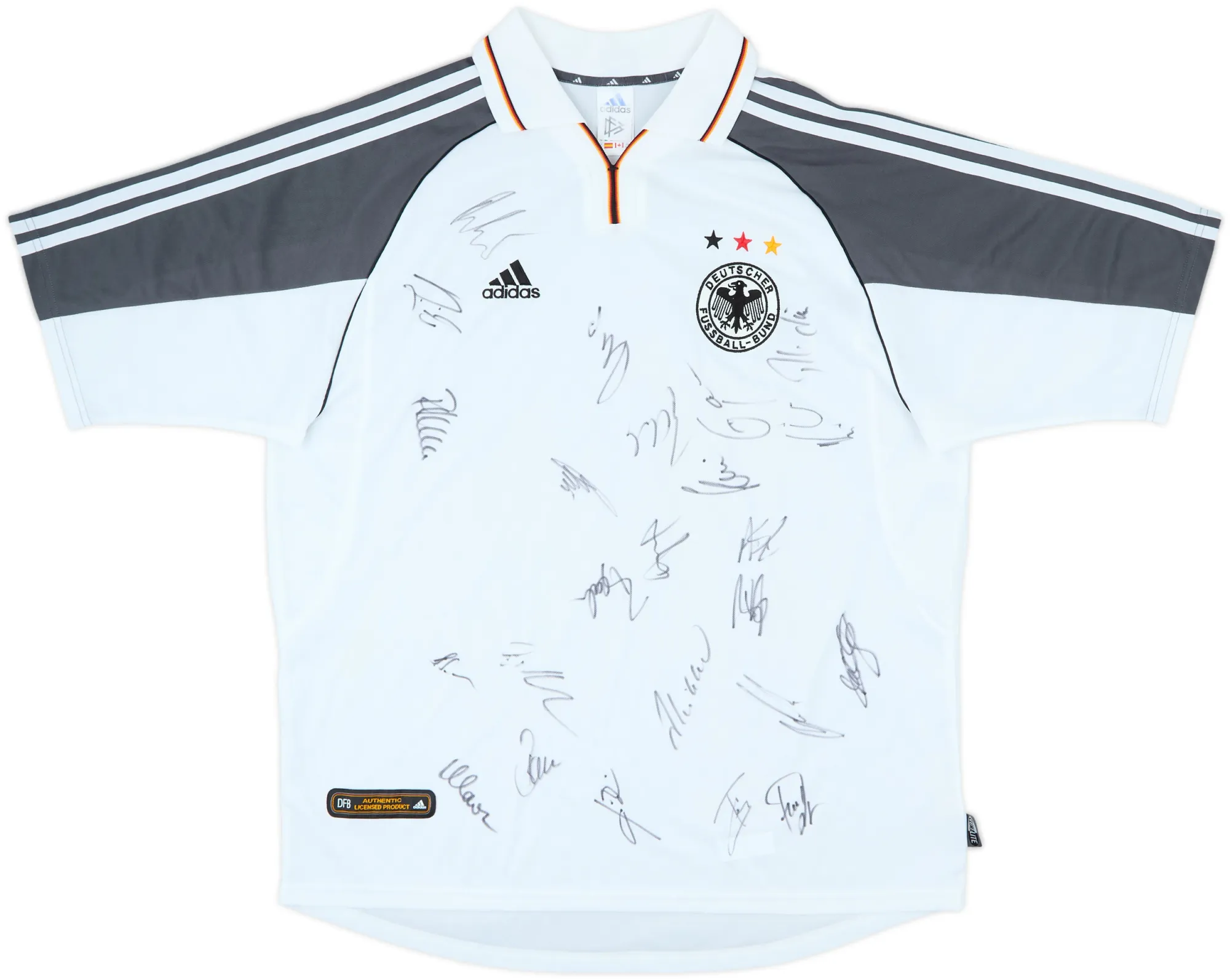 adidas Germany Mens SS Home Shirt 2000