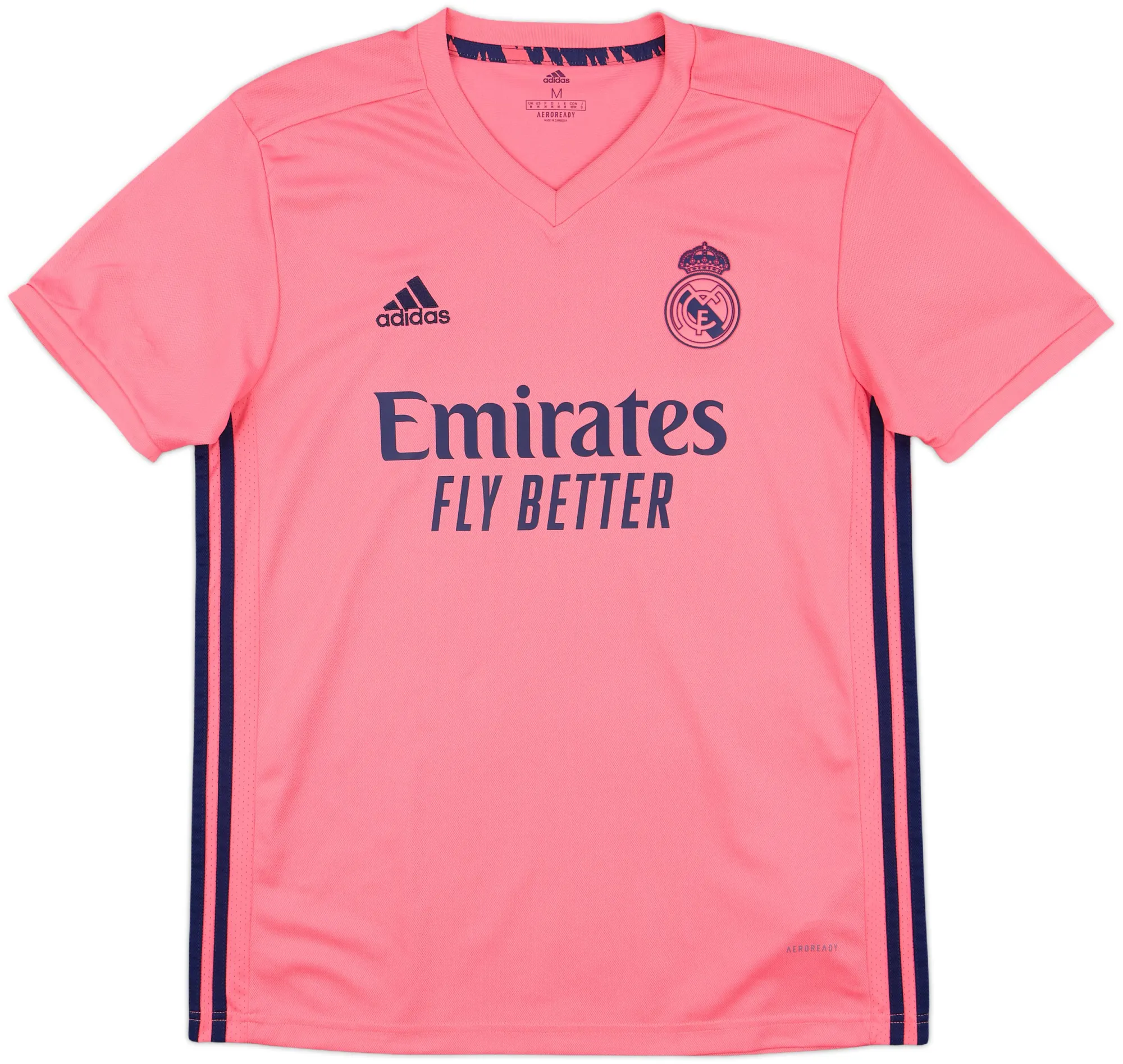 adidas Real Madrid Mens SS Away Shirt 2020/21