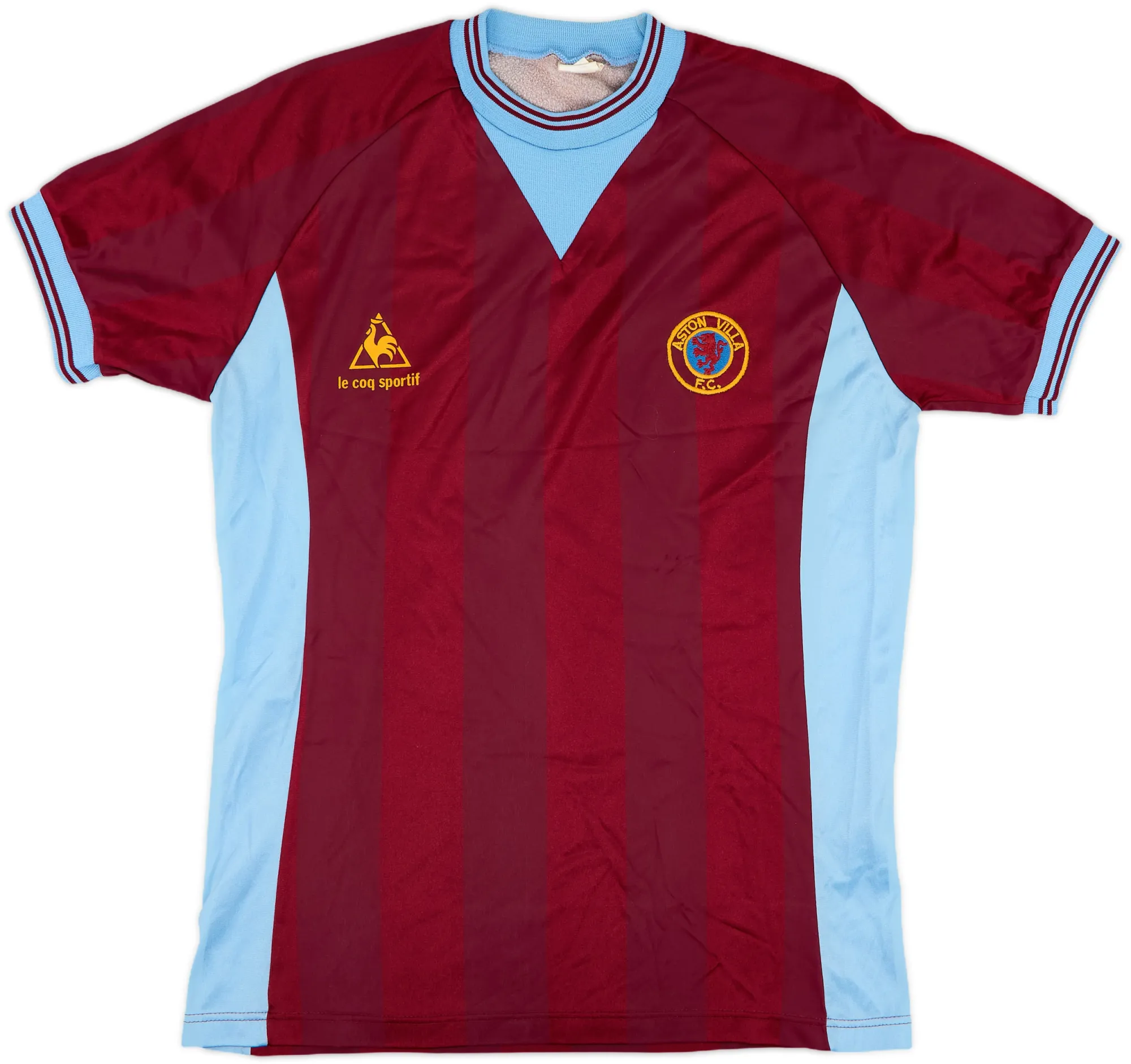 LeCoqSportif Aston Villa Mens SS Home Shirt 1983/84