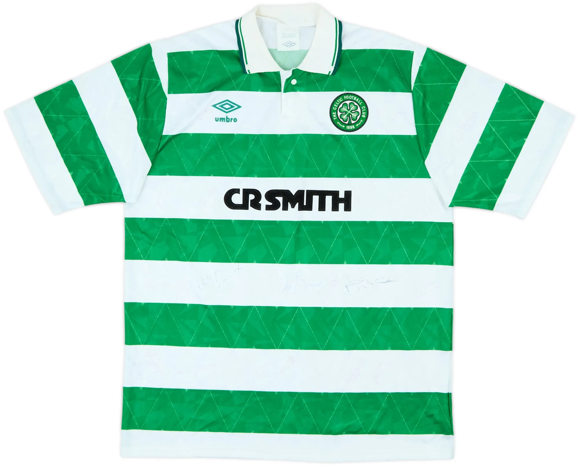 Umbro Celtic Mens SS Home Shirt 1989/91