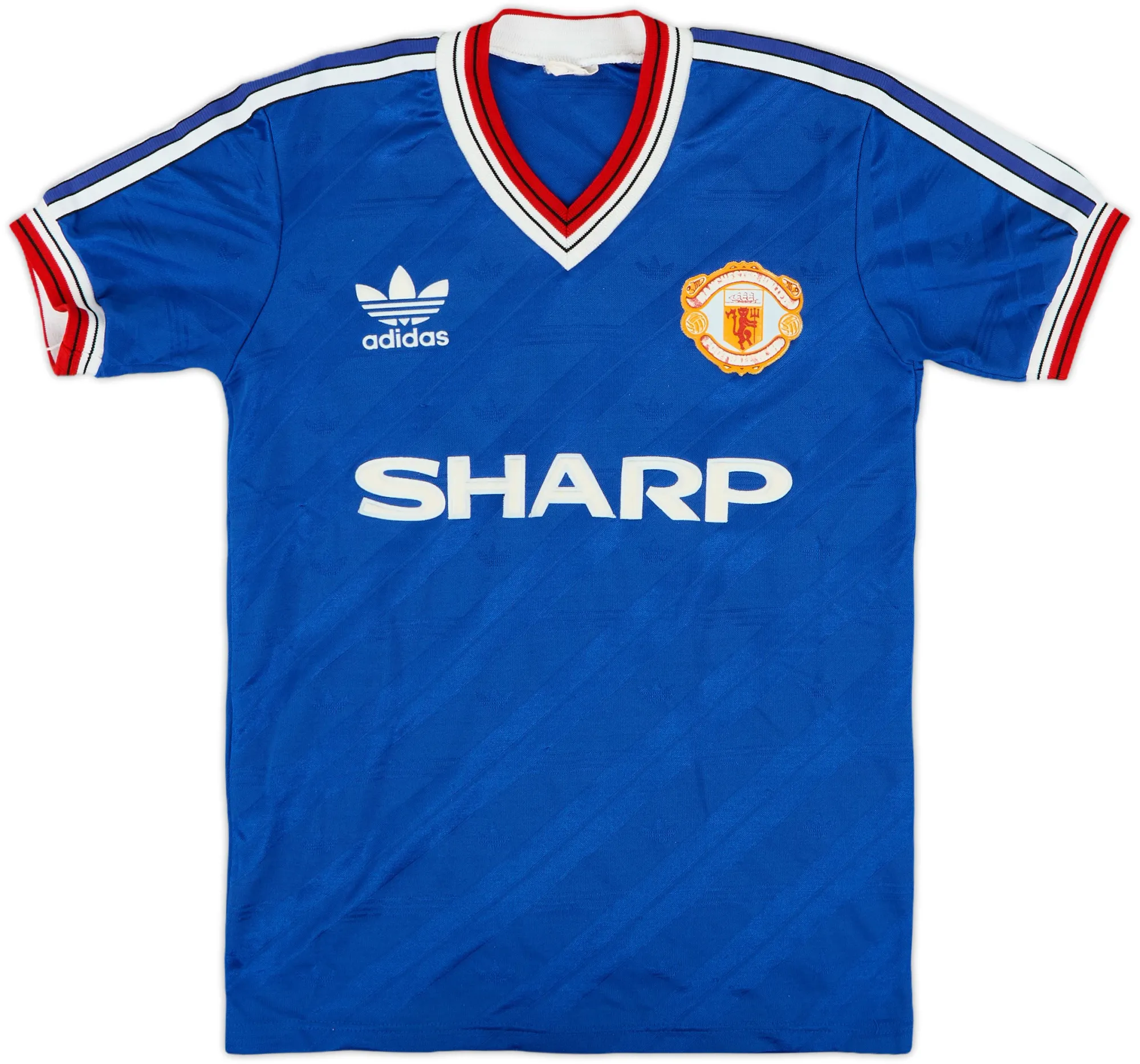 adidas Manchester United Boys SS Third Shirt 1986/88