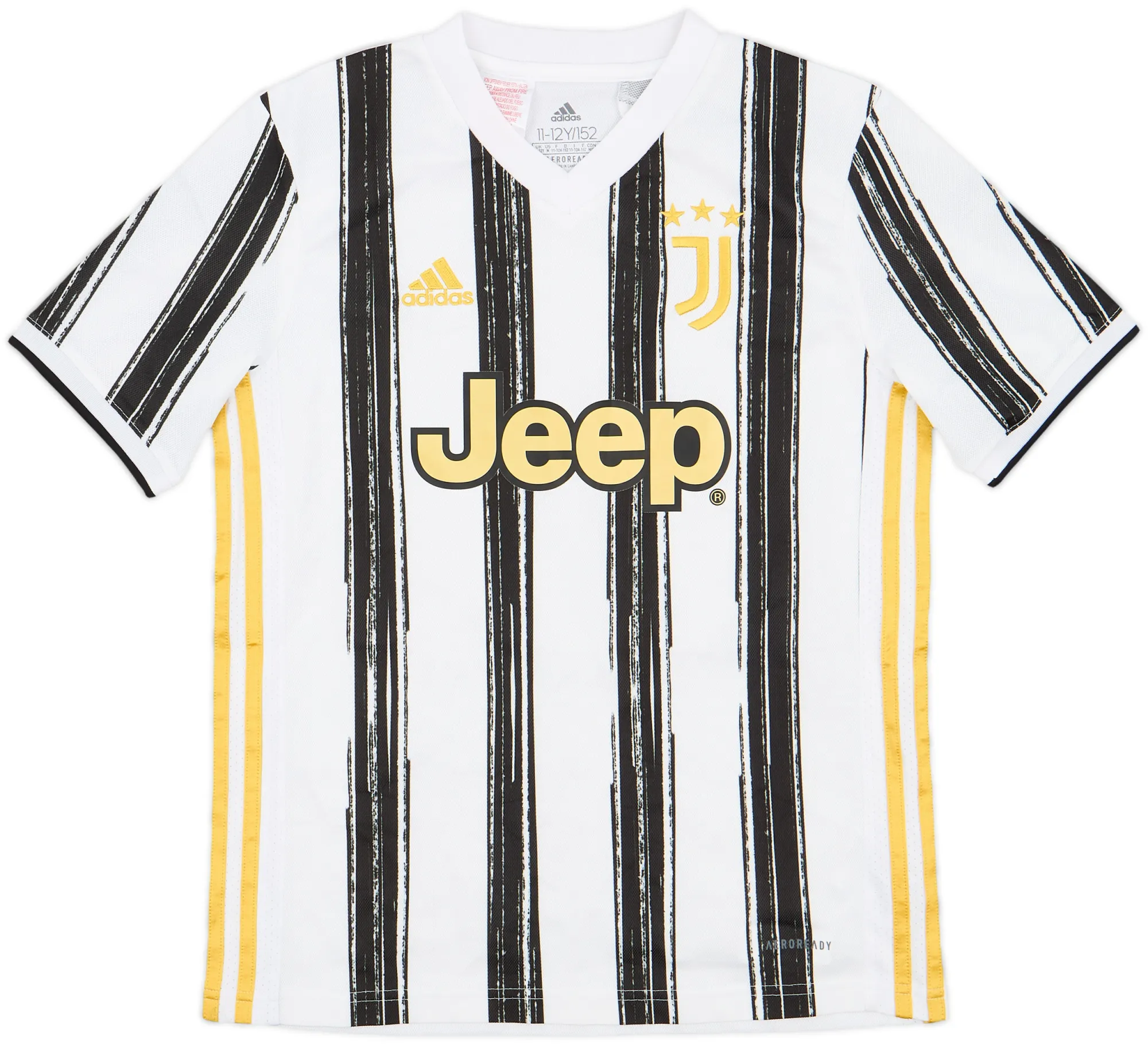adidas Juventus Boys SS Home Shirt 2020/21