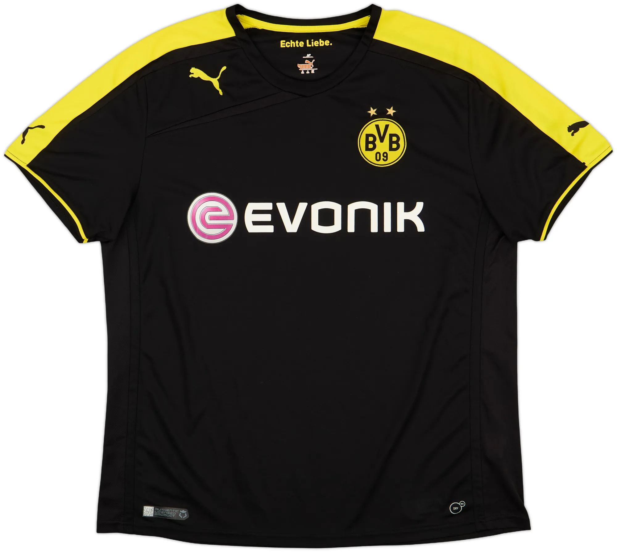 Puma Borussia Dortmund Mens SS Away Shirt 2013/14
