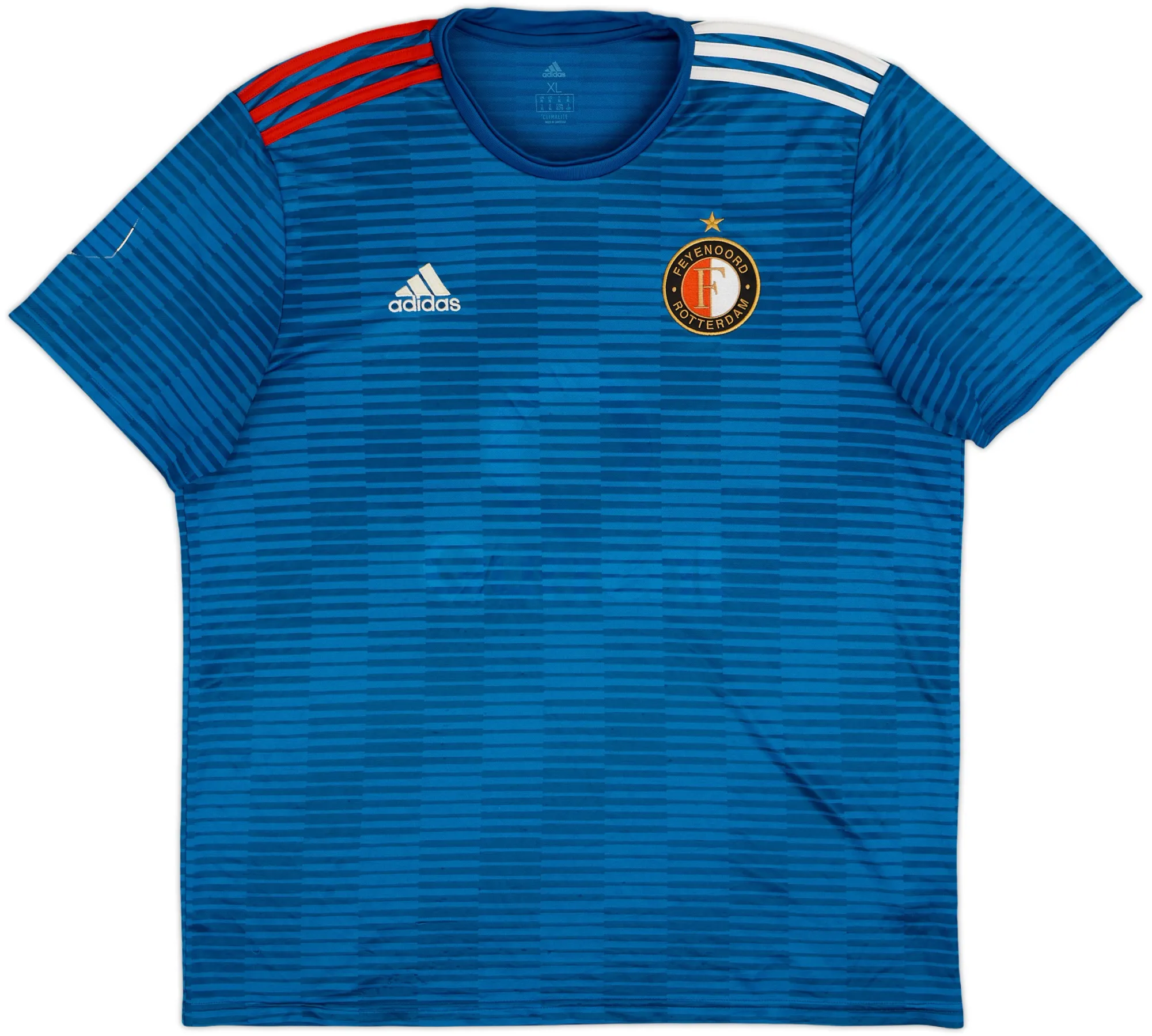 adidas Feyenoord Mens SS Away Shirt 2018/19