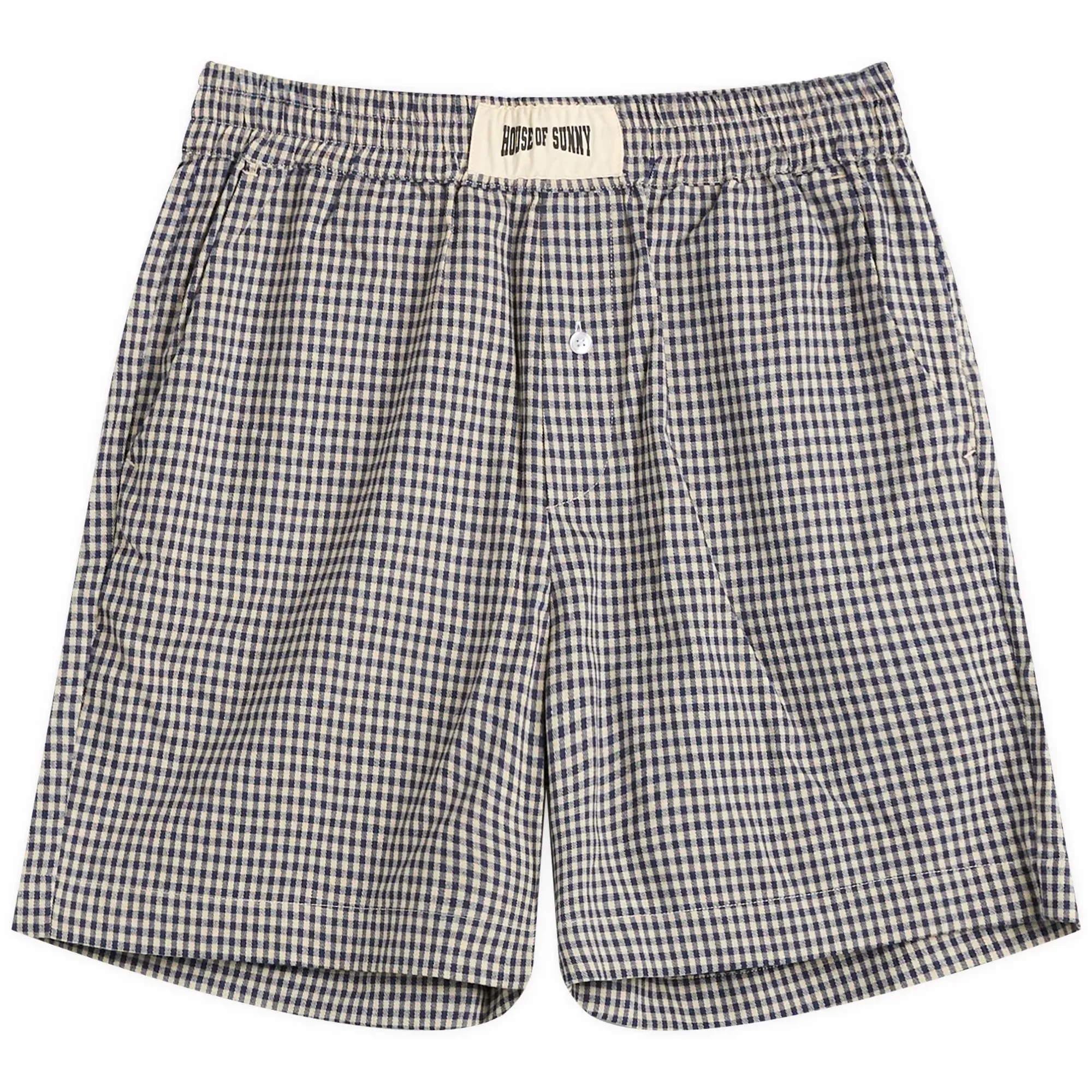 House Of Sunny Women's Classic Lounge Box Fit Shorts Navy