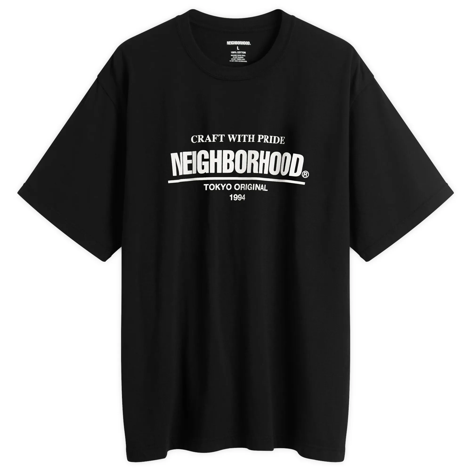 Neighborhood Men's SS-1 Classic Logo T-Shirt Black