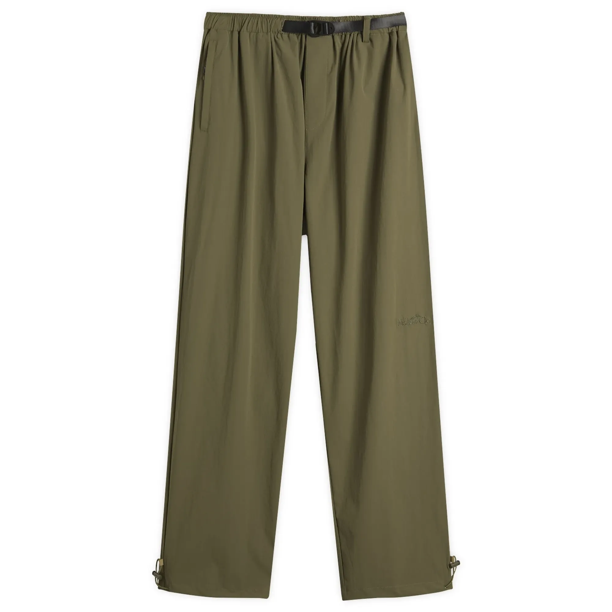 Mellow Clo Men's Everyday Stretch Nylon Trousers Olive