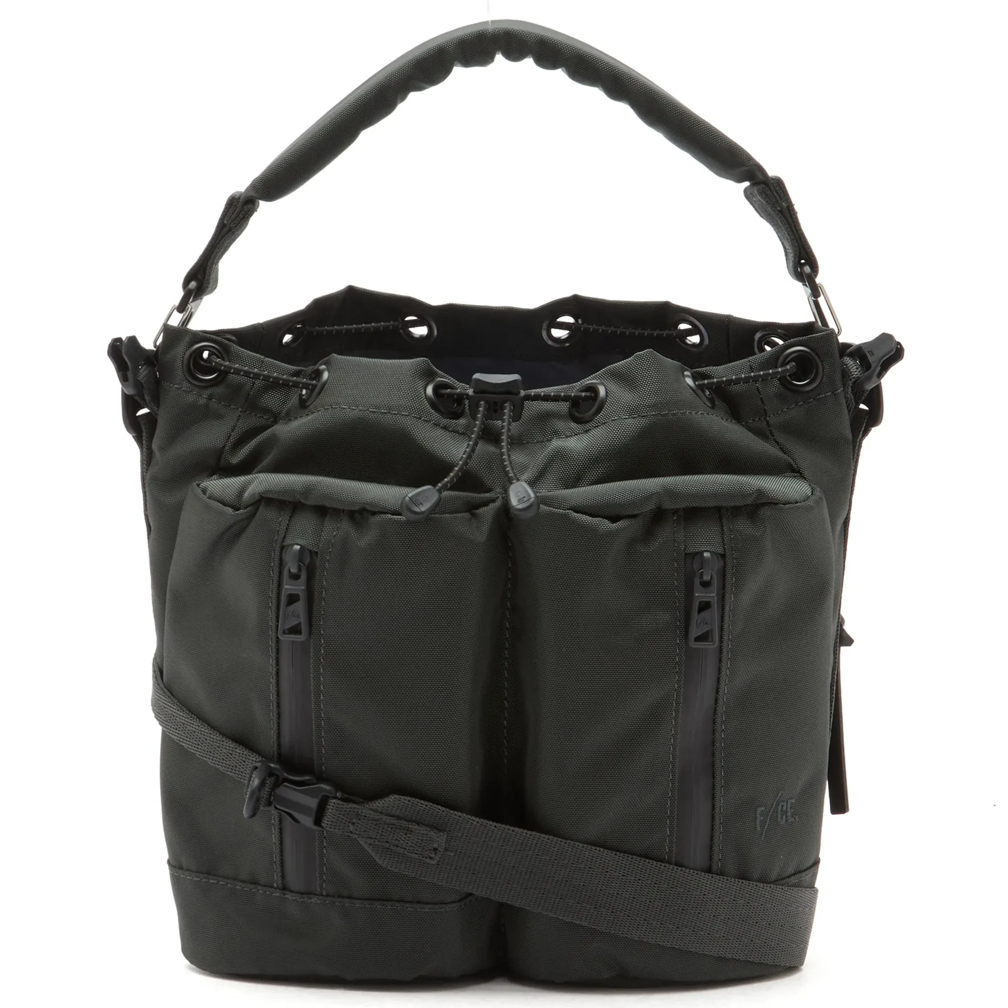 F/CE. 420 re/cor Tactical 2-Way Drawstring Bag Grey