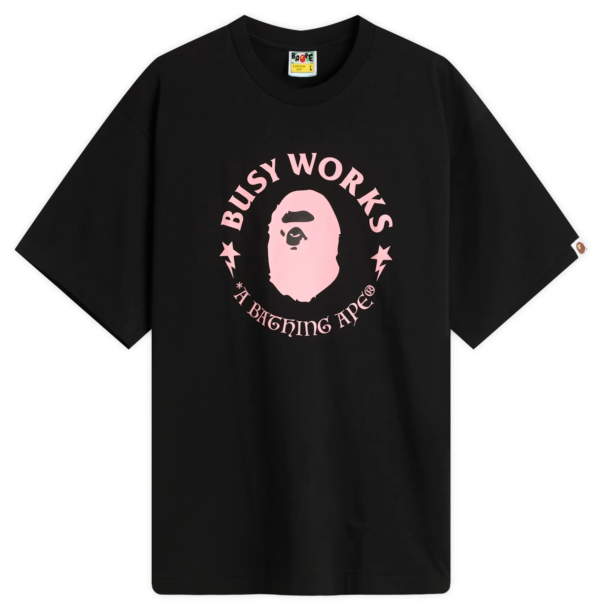 A Bathing Ape Men's Busy Works T-Shirt Black
