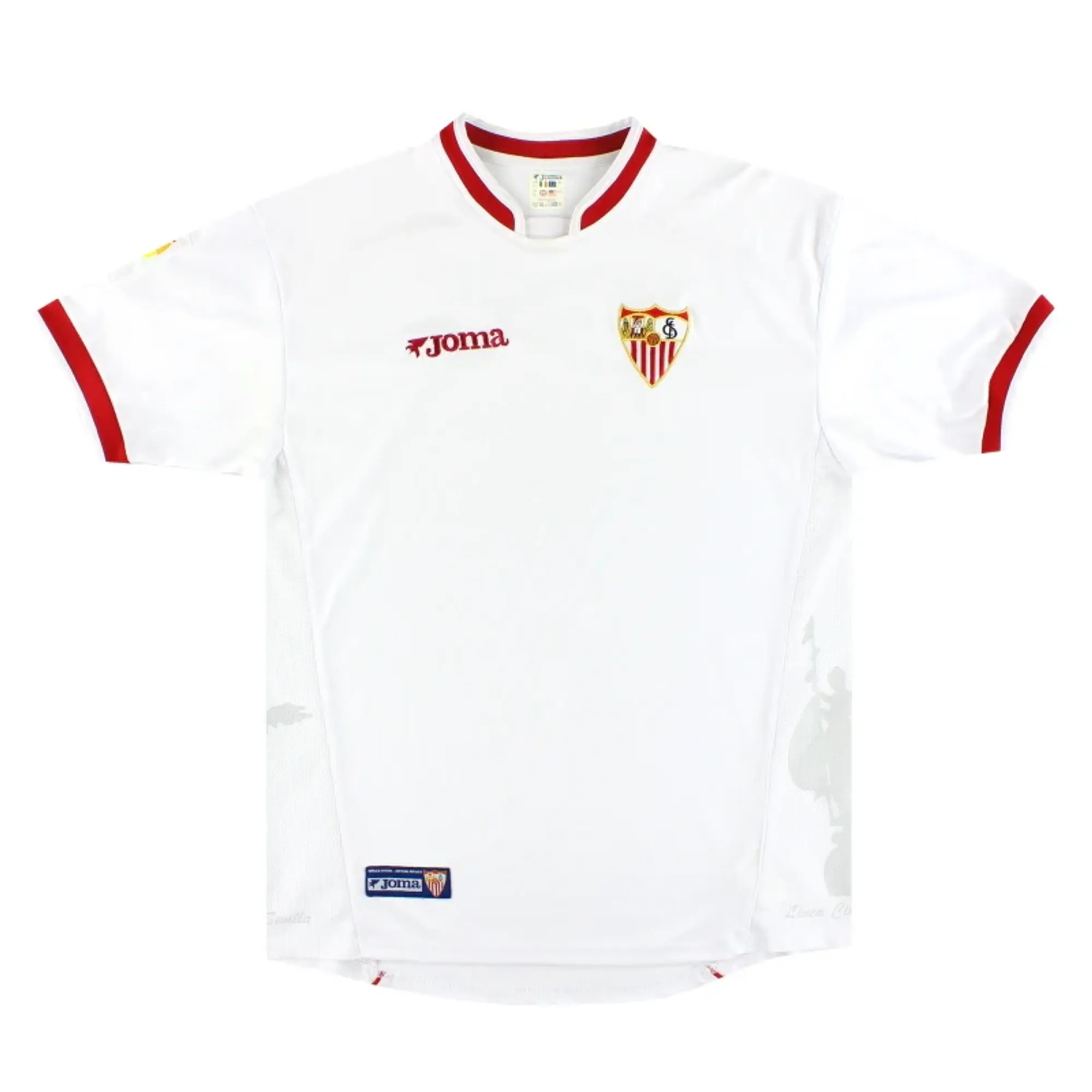 2003-04 Sevilla Joma Home Shirt M - Sevilla / Excellent 