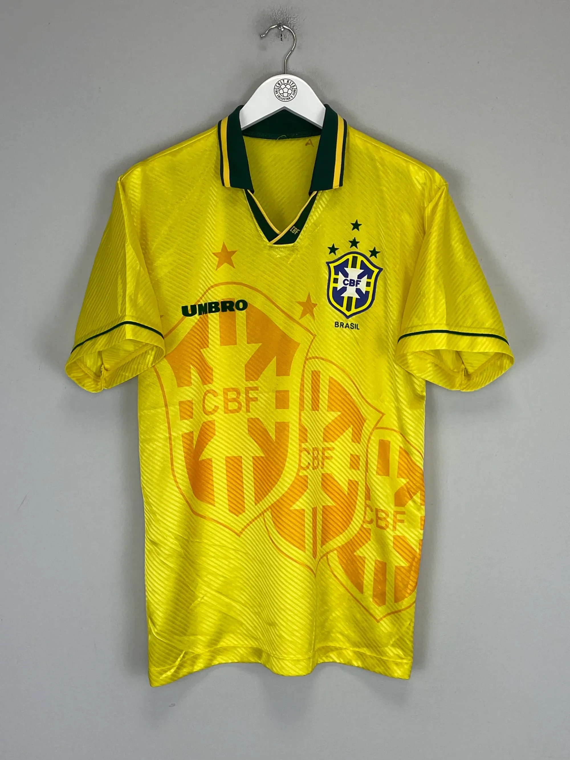 1994 BRAZIL HOME SHIRT (M) UMBRO | CULT KITS